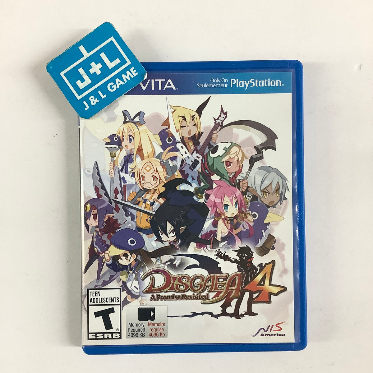Disgaea 4: A Promise Revisited - (PSV) PlayStation Vita [Pre-Owned] Video Games NIS America