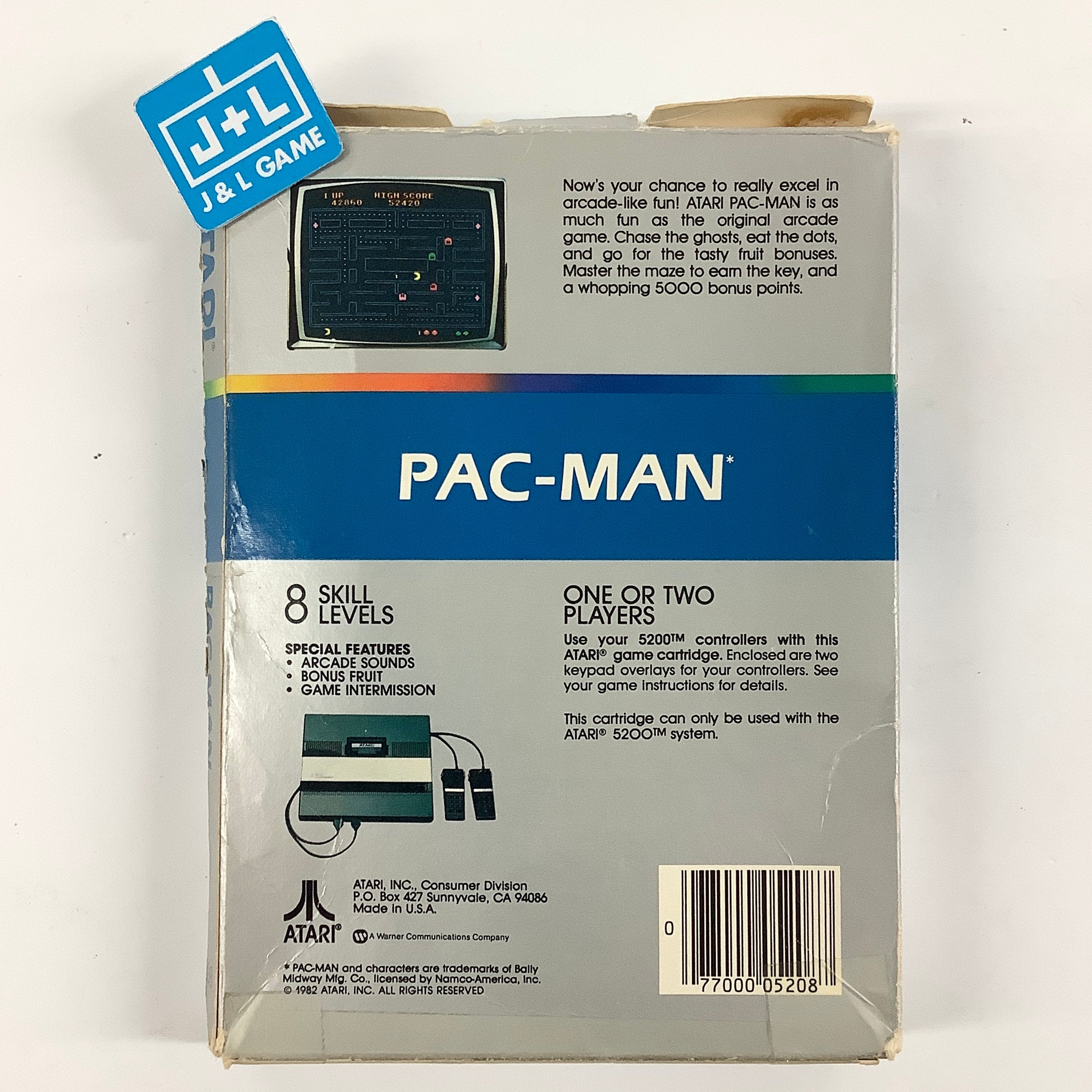 Pac-Man - (A52) Atari 5200 [Pre-Owned] Video Games Atari