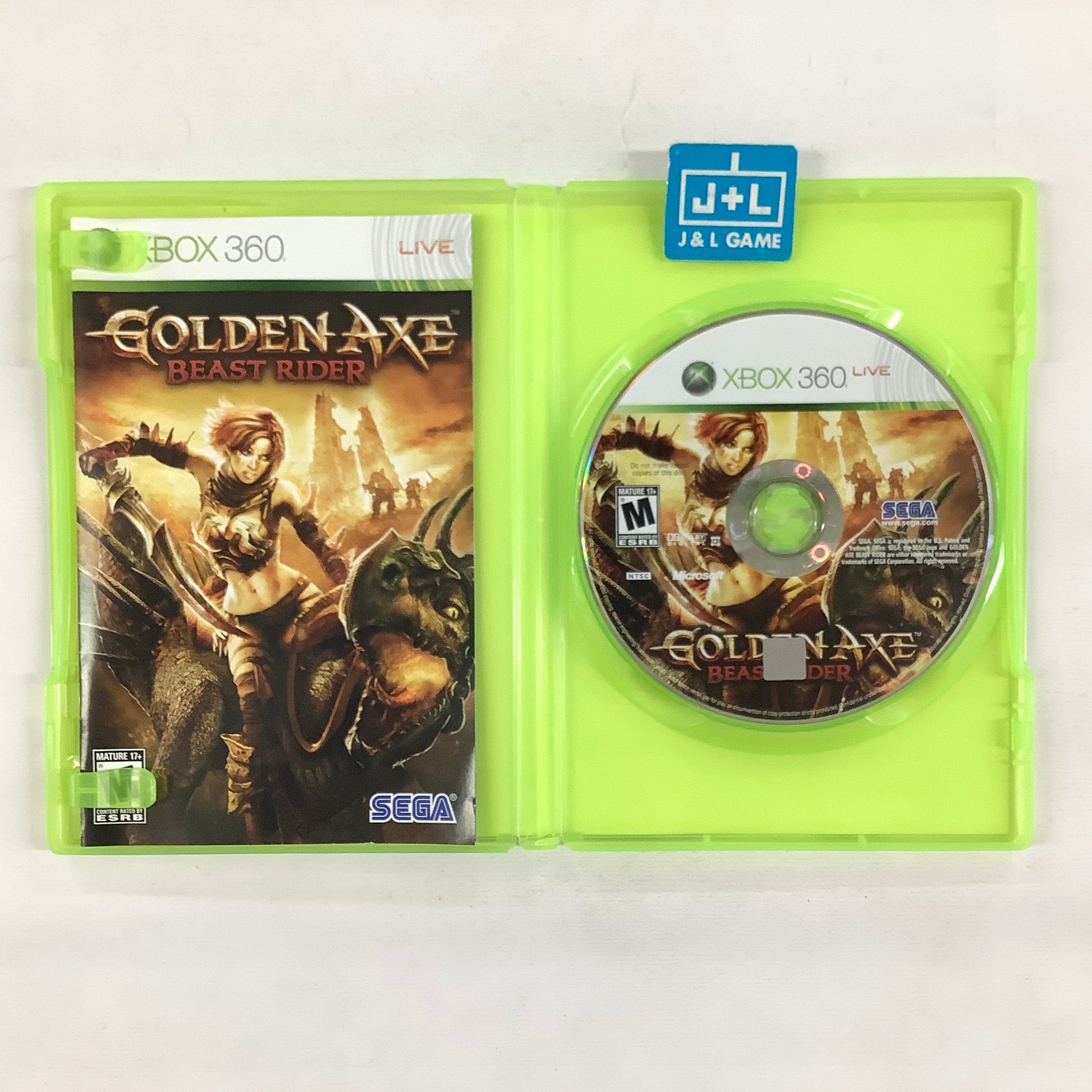 Golden Axe: Beast Rider - Xbox 360 [Pre-Owned] Video Games SEGA