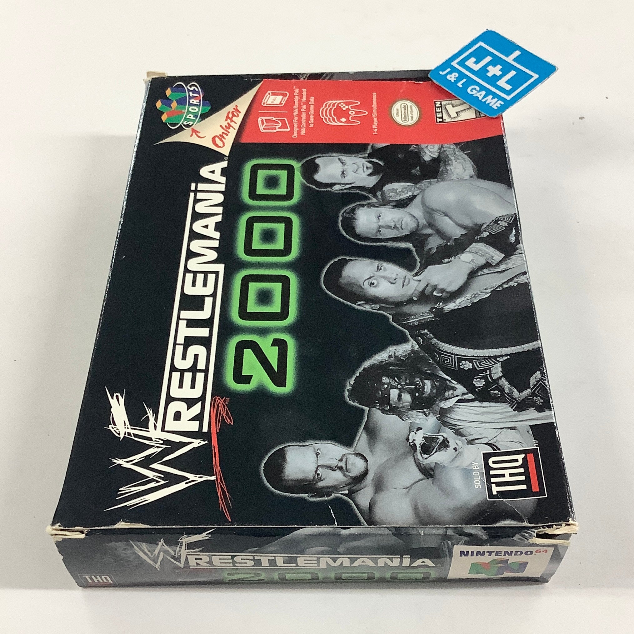 WWF WrestleMania 2000 - (N64) Nintendo 64 [Pre-Owned]