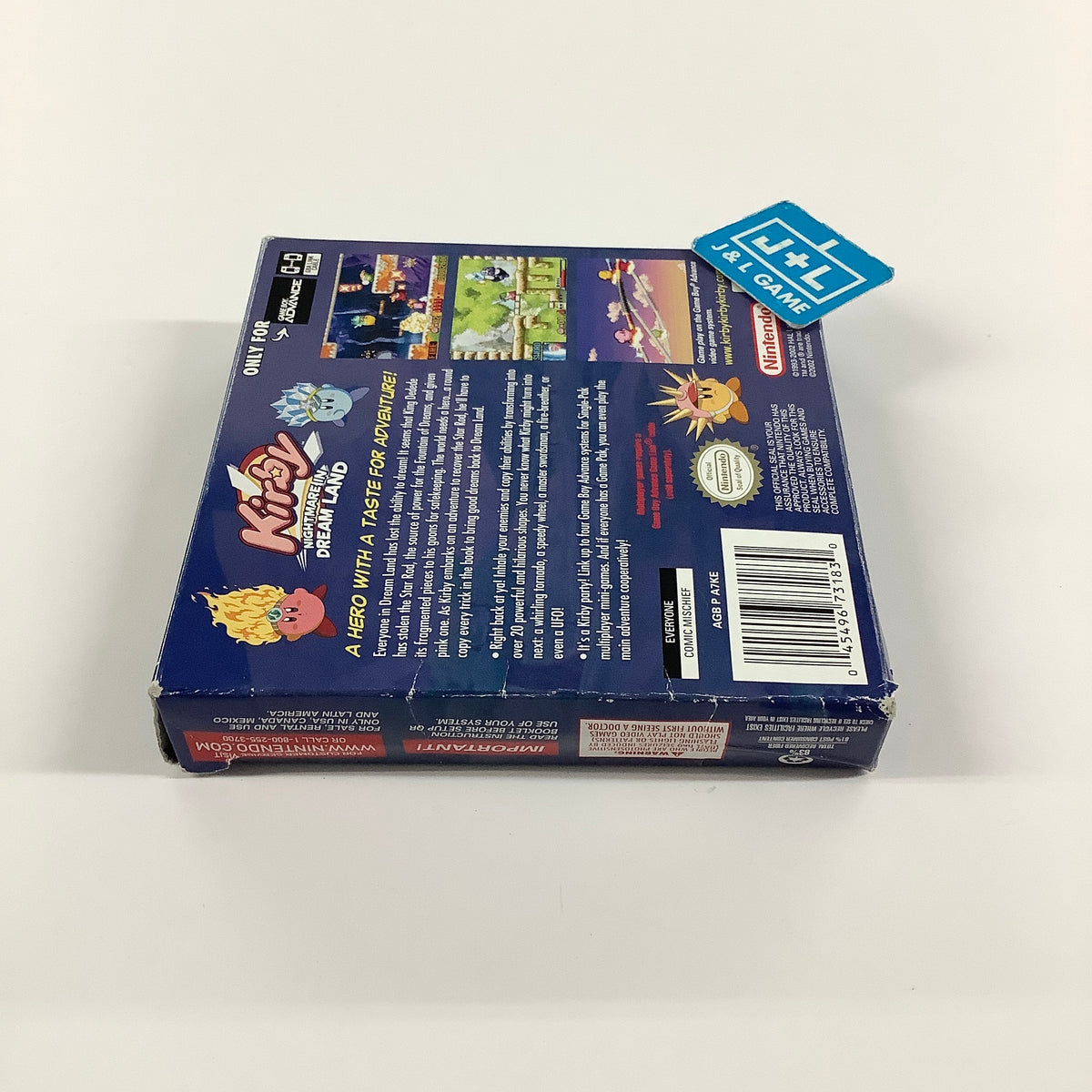 Kirby: Nightmare in Dream Land - (GBA) Game Boy Advance [Pre-Owned] Video Games Nintendo