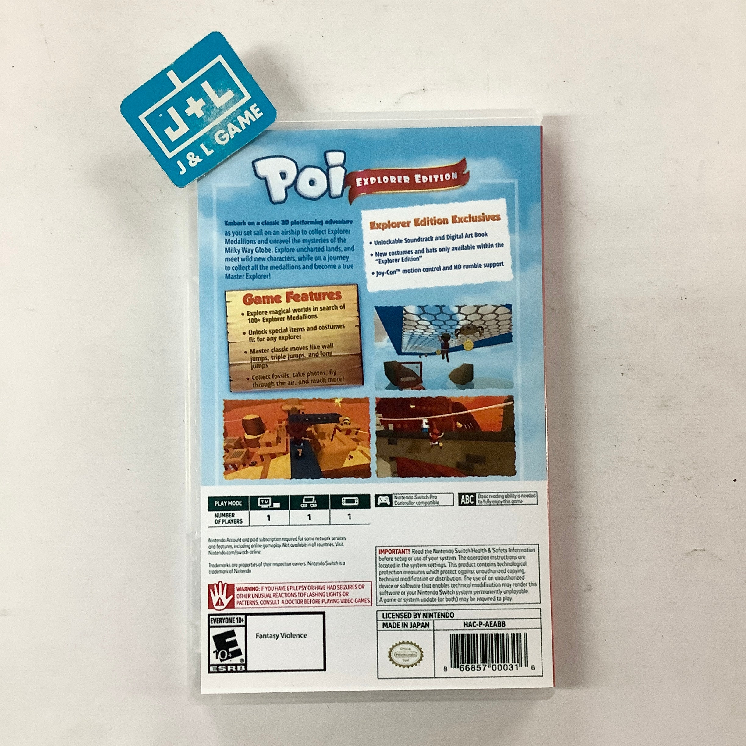 Poi: Explorer Edition - (NSW) Nintendo Switch [Pre-Owned] Video Games Polykid   