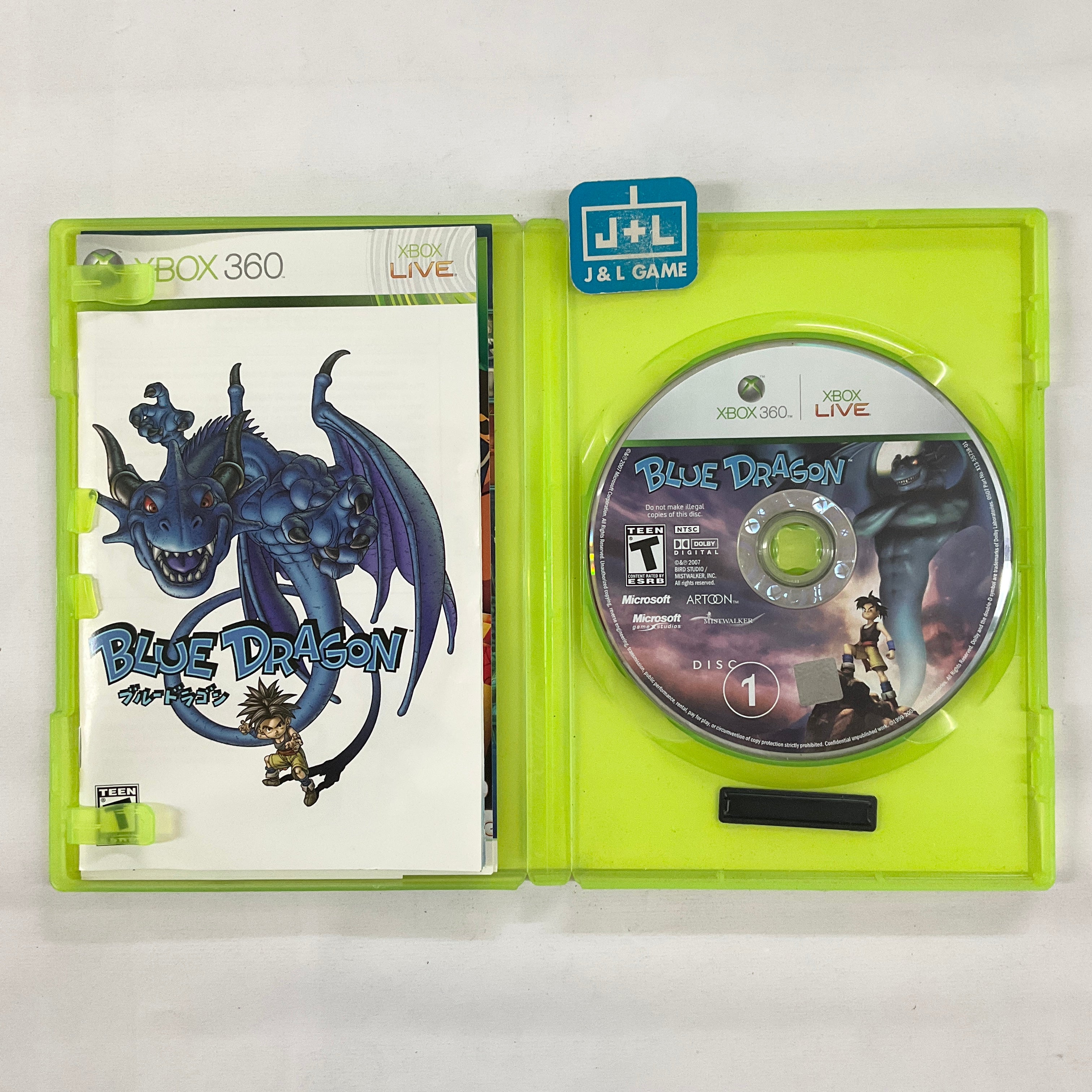 Blue Dragon - Xbox 360 [Pre-Owned] | J&L Game