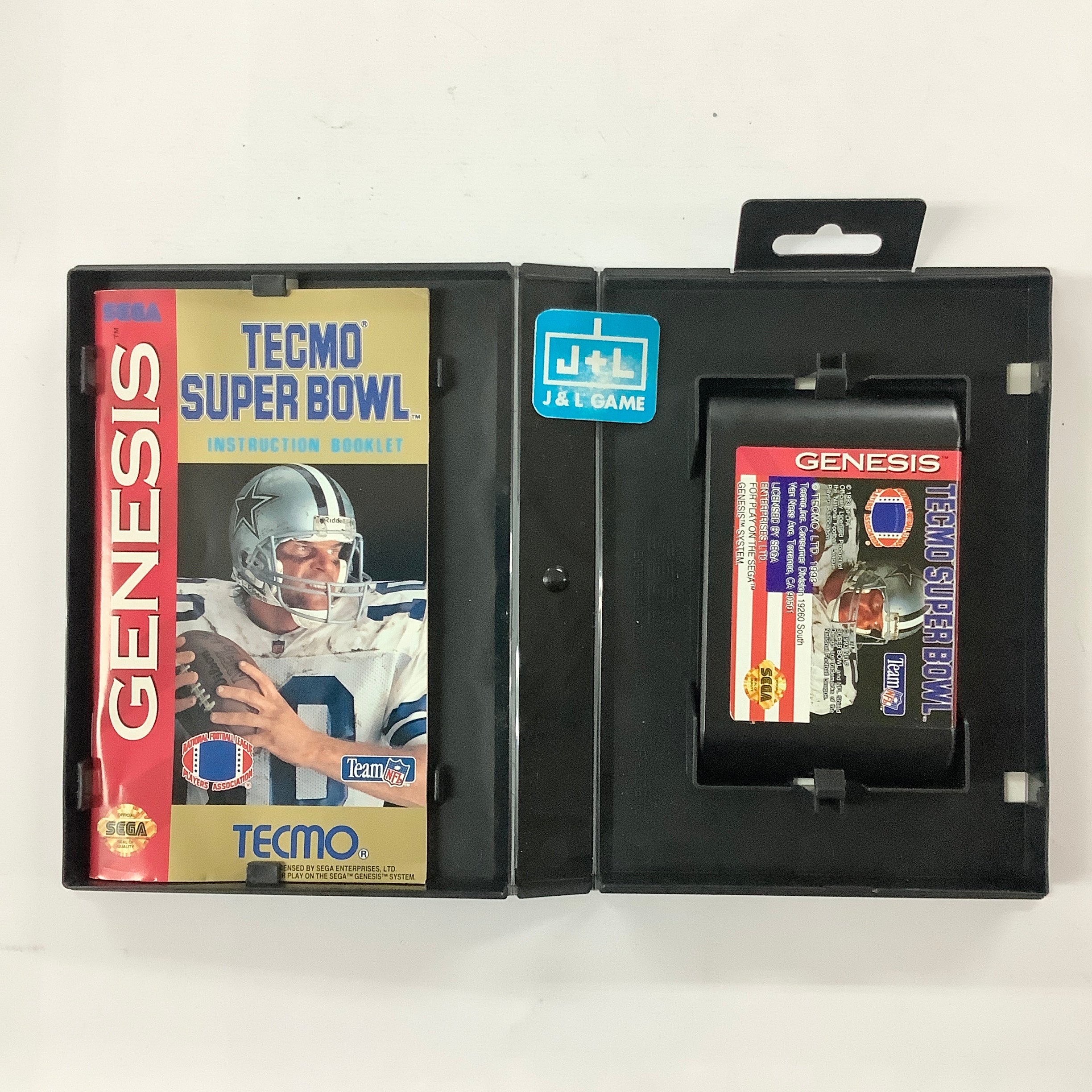 Tecmo Super Bowl - (SG) SEGA Genesis [Pre-Owned] Video Games Tecmo   