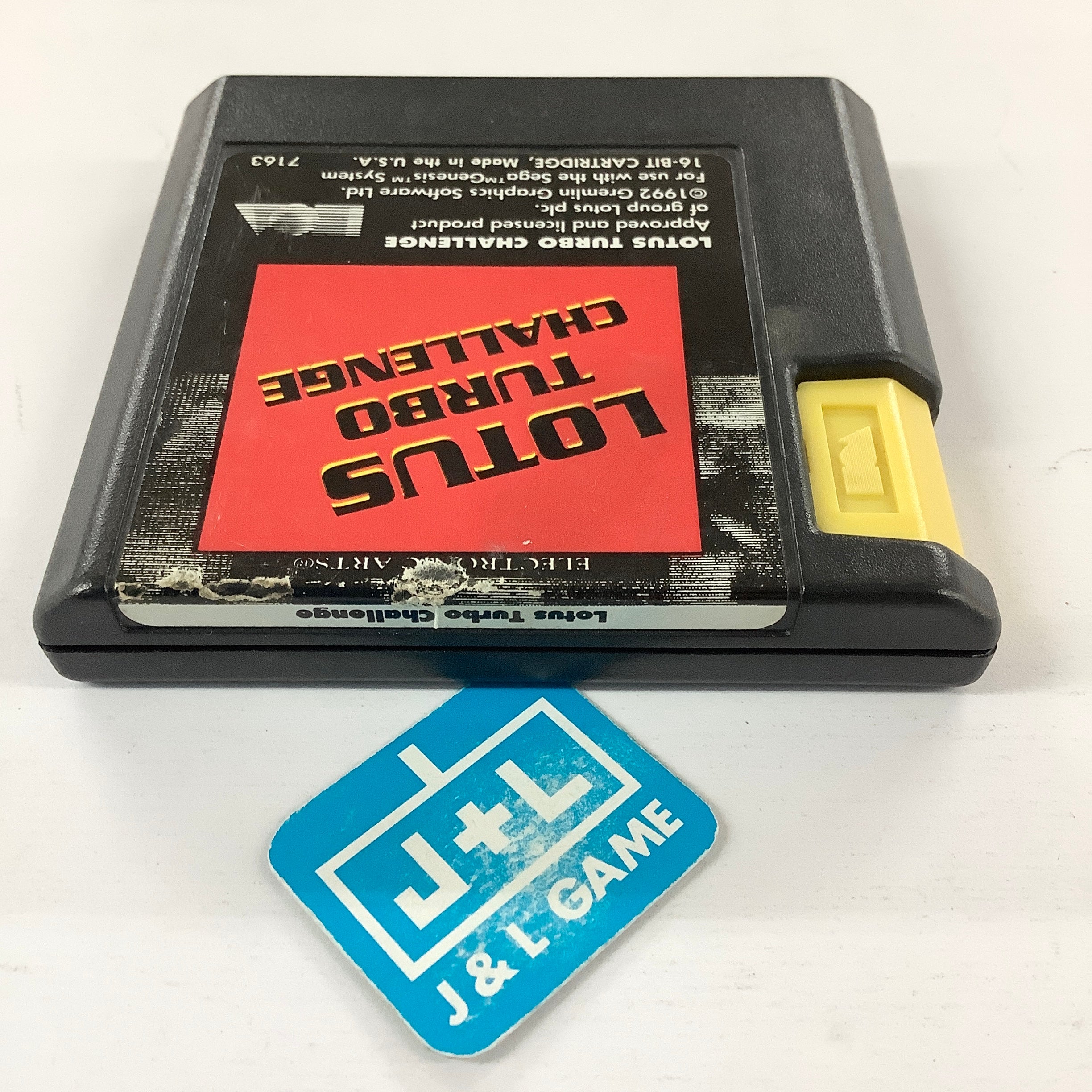 Lotus Turbo Challenge - (SG) SEGA Genesis  [Pre-Owned] Video Games Electronic Arts   