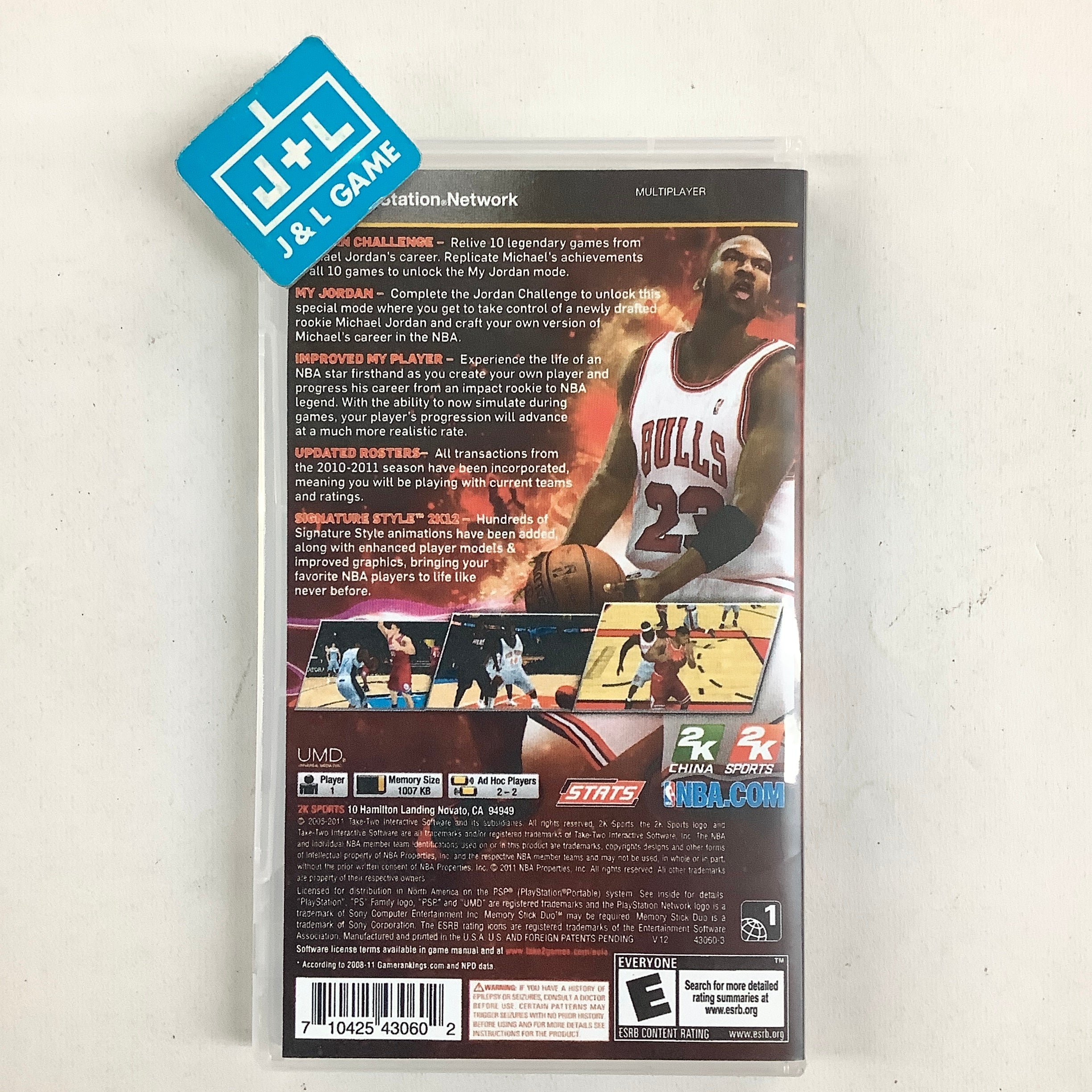 NBA 2K12 - Sony PSP [Pre-Owned] Video Games 2K GAMES