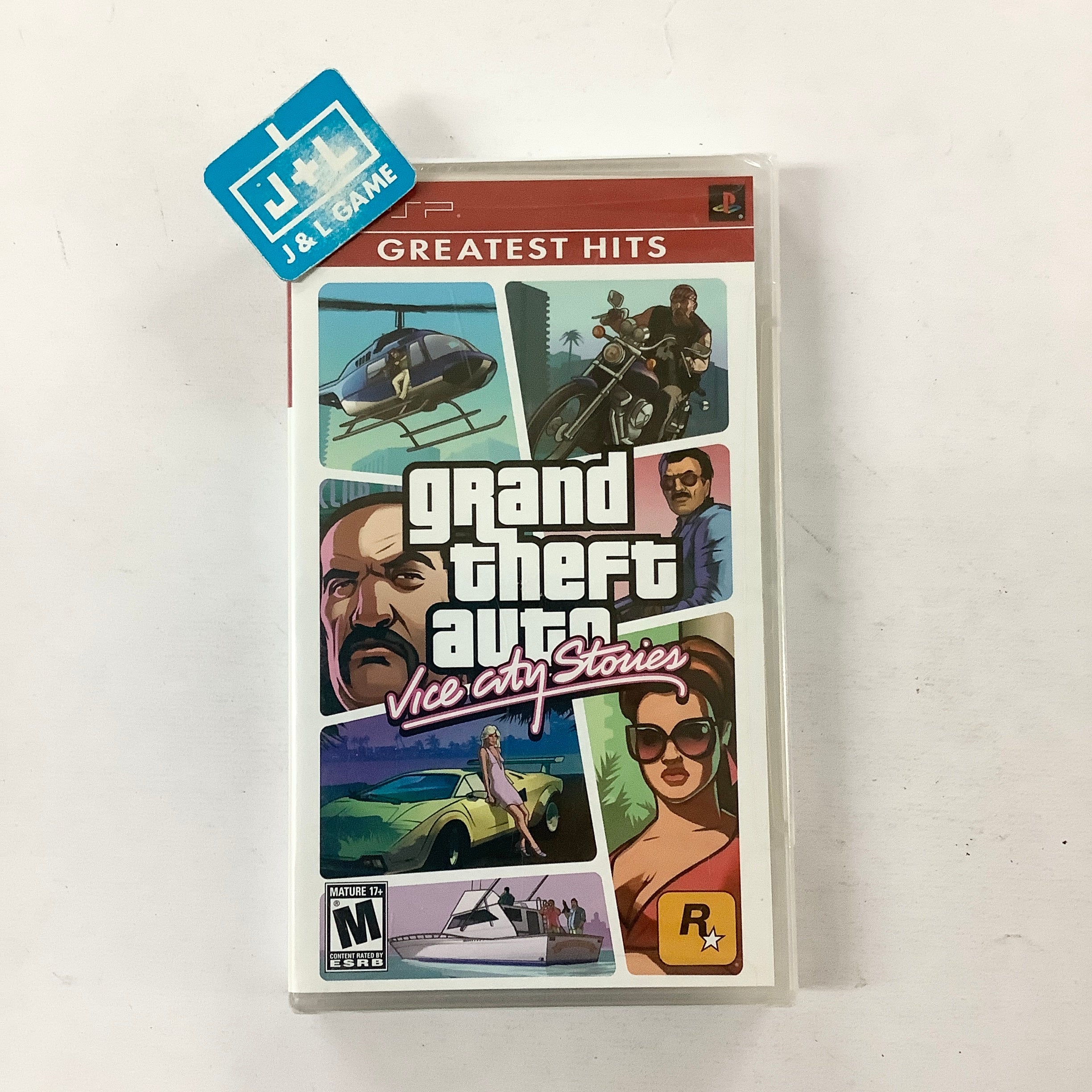 Grand Theft Auto: Vice City Stories ( Greatest Hits ) - SONY PSP Video Games Rockstar Games   