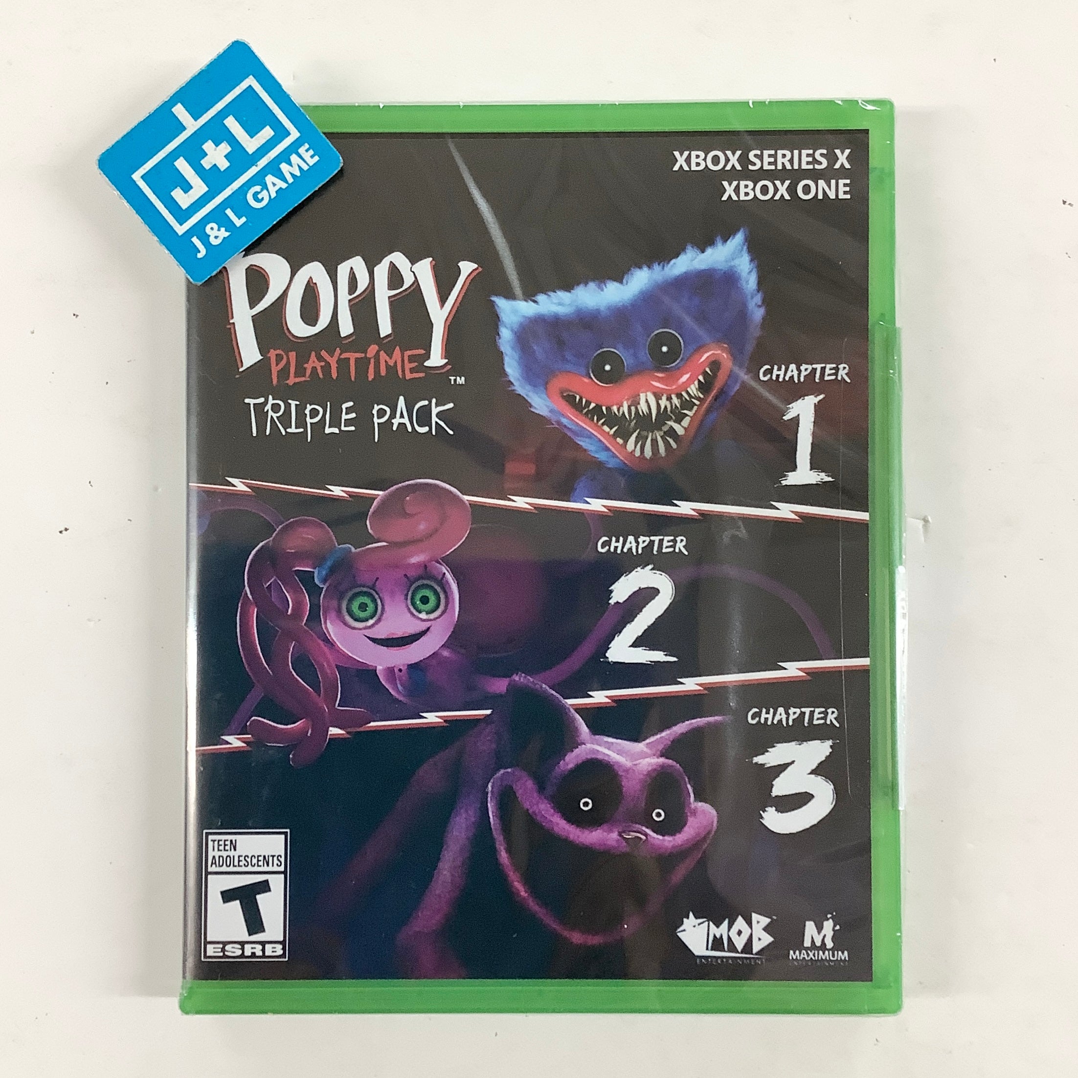 Poppy Playtime Triple Pack - (XSX) Xbox Seriex X Video Games Maximum Entertainment