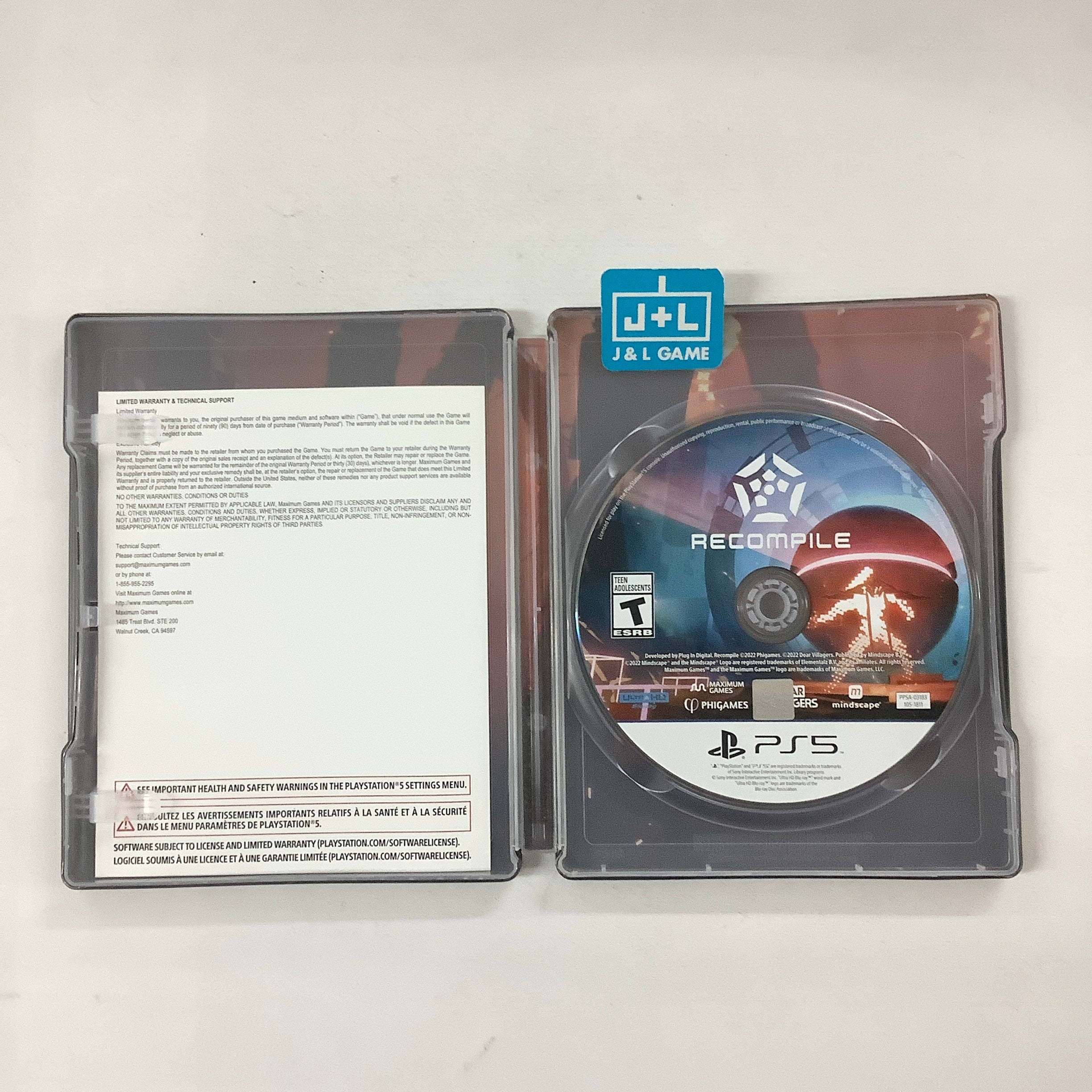 PS5 RECOMPILE Limited Edition steel box Nytt oc.. | Köp på (631773964 PS5 RECOMPILE Limited Edition steel box Nytt oc.. | Köp på (631773964