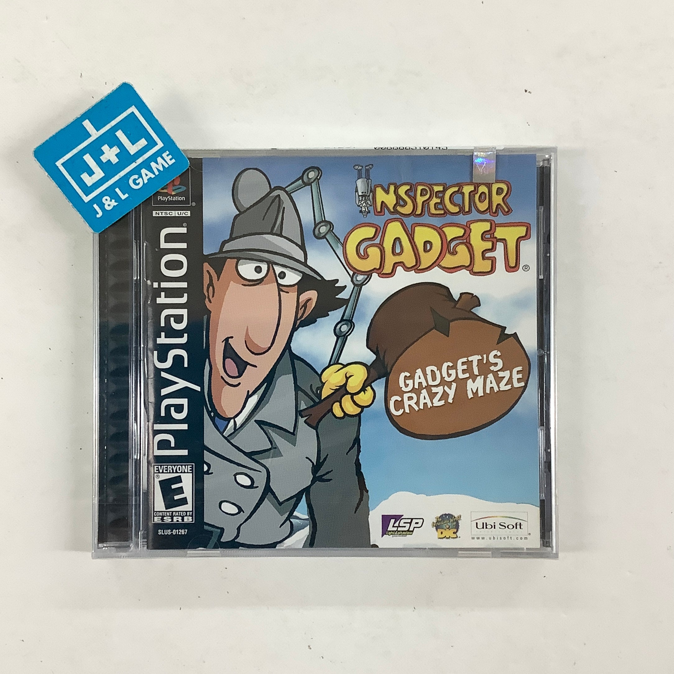 Inspector Gadget: Gadget's Crazy Maze - (PS1) PlayStation 1 Video Games Ubisoft