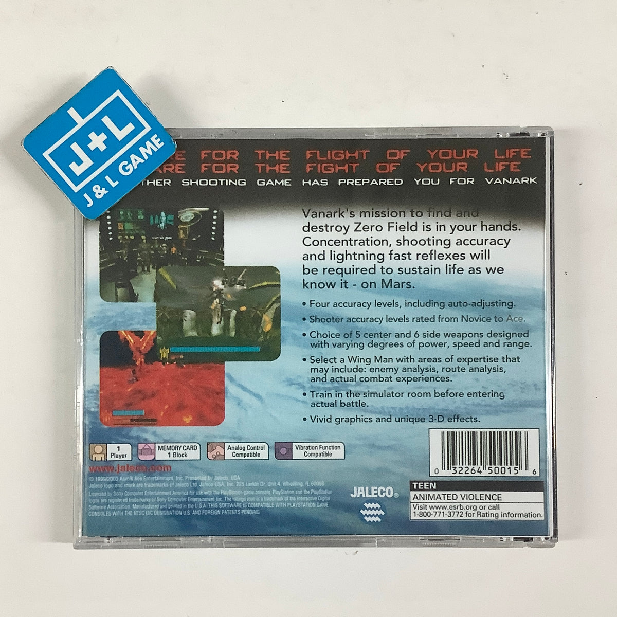 Vanark - (PS1) PlayStation 1 [Pre-Owned]