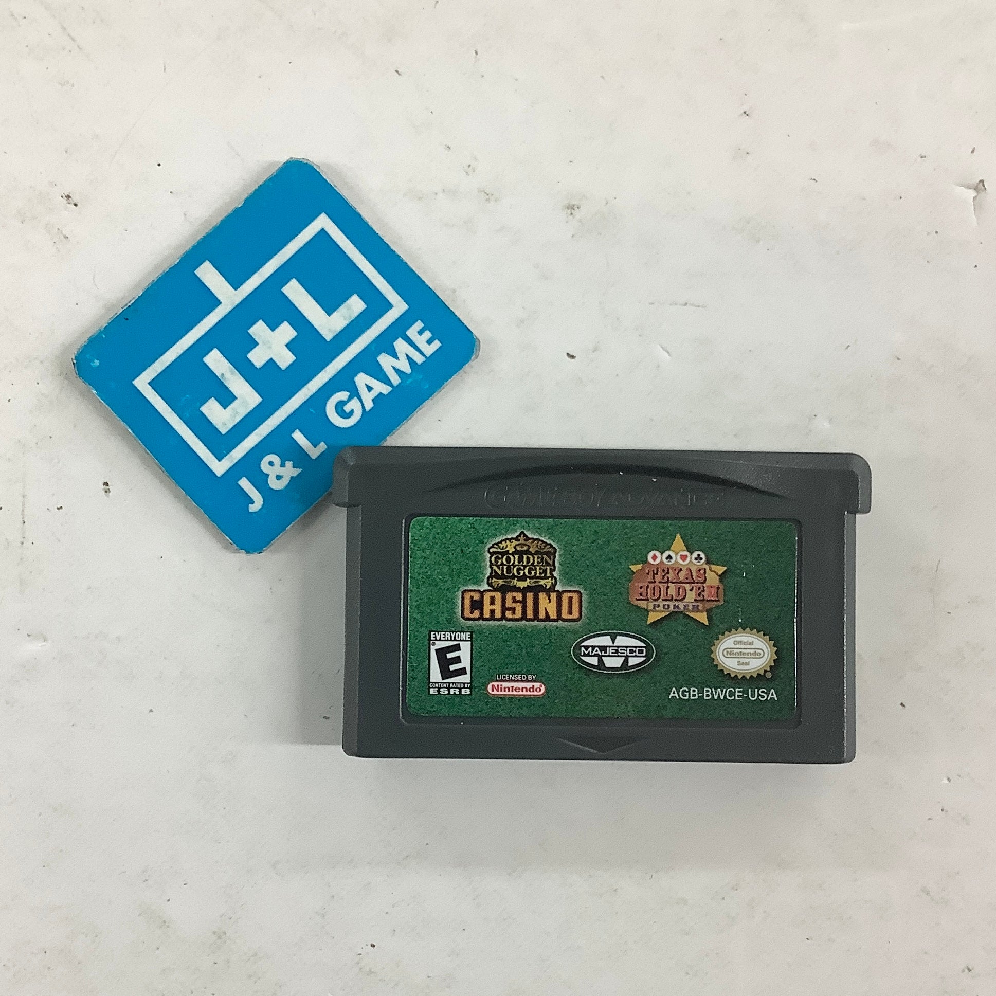 Golden Nugget Casino / Texas Hold 'Em Double Pack - (GBA) Game Boy Advance [Pre-Owned]