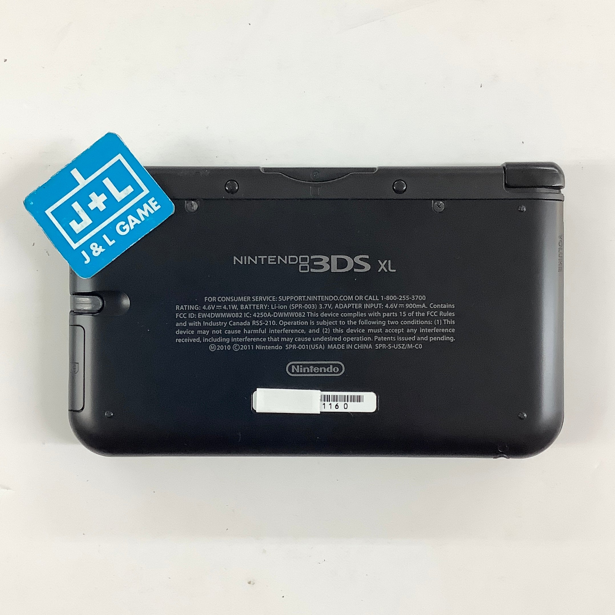 Nintendo 3DS XL Console (Black) - Nintendo 3DS [Pre-Owned] Consoles Nintendo