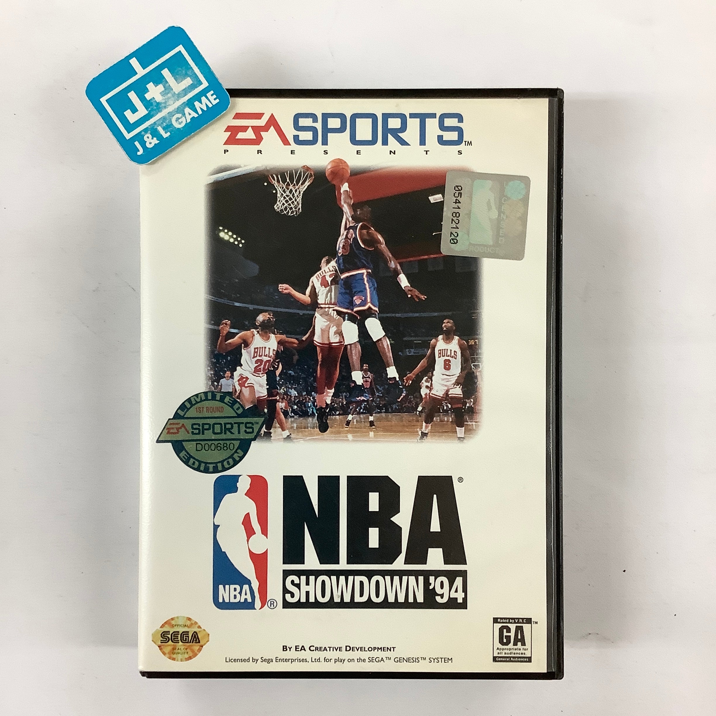 NBA Showdown '94 - (SG) SEGA Genesis [Pre-Owned] Video Games Electronic Arts   