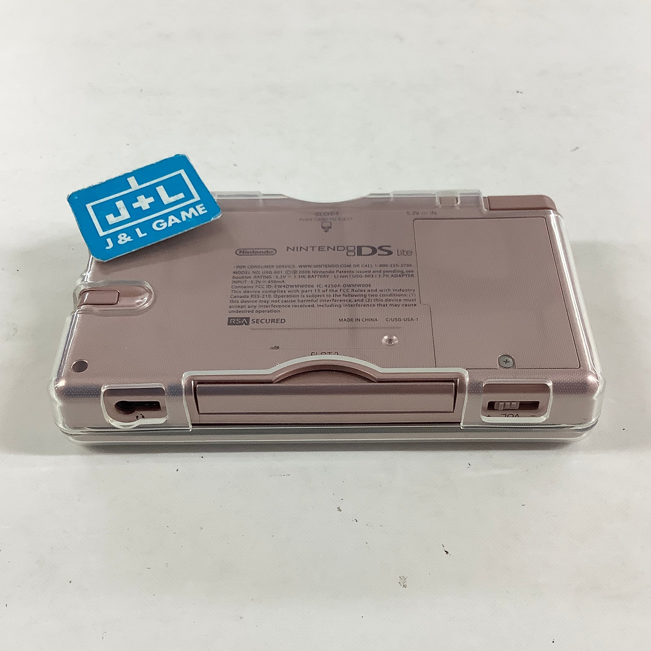 Nintendo DS Lite TPU Protector (Clear) - (NDS) Nintendo DS (Bulk Packaging) ACCESSORIES J&L Game