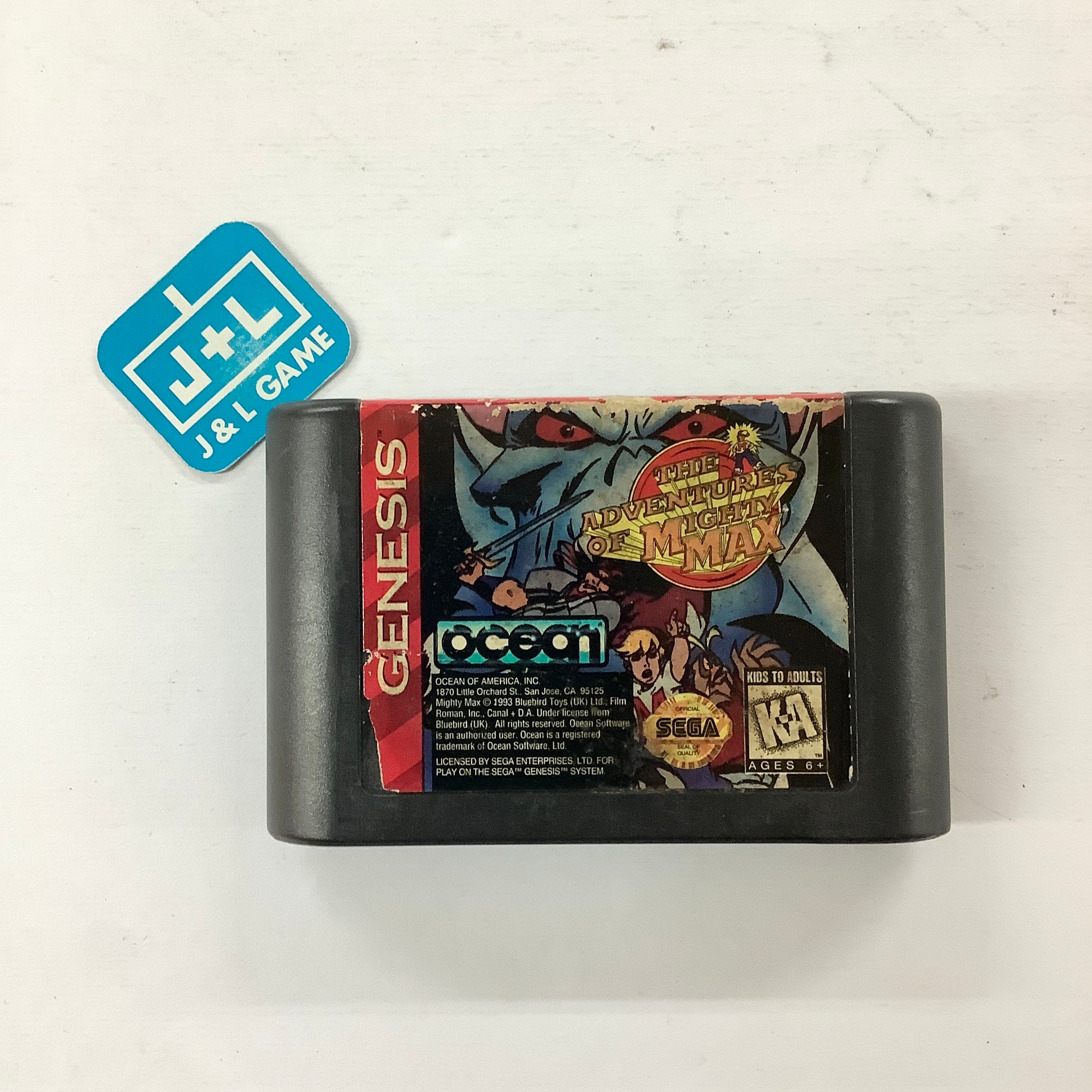 The Adventures of Mighty Max - (SG) SEGA Genesis [Pre-Owned] Video Games Ocean   