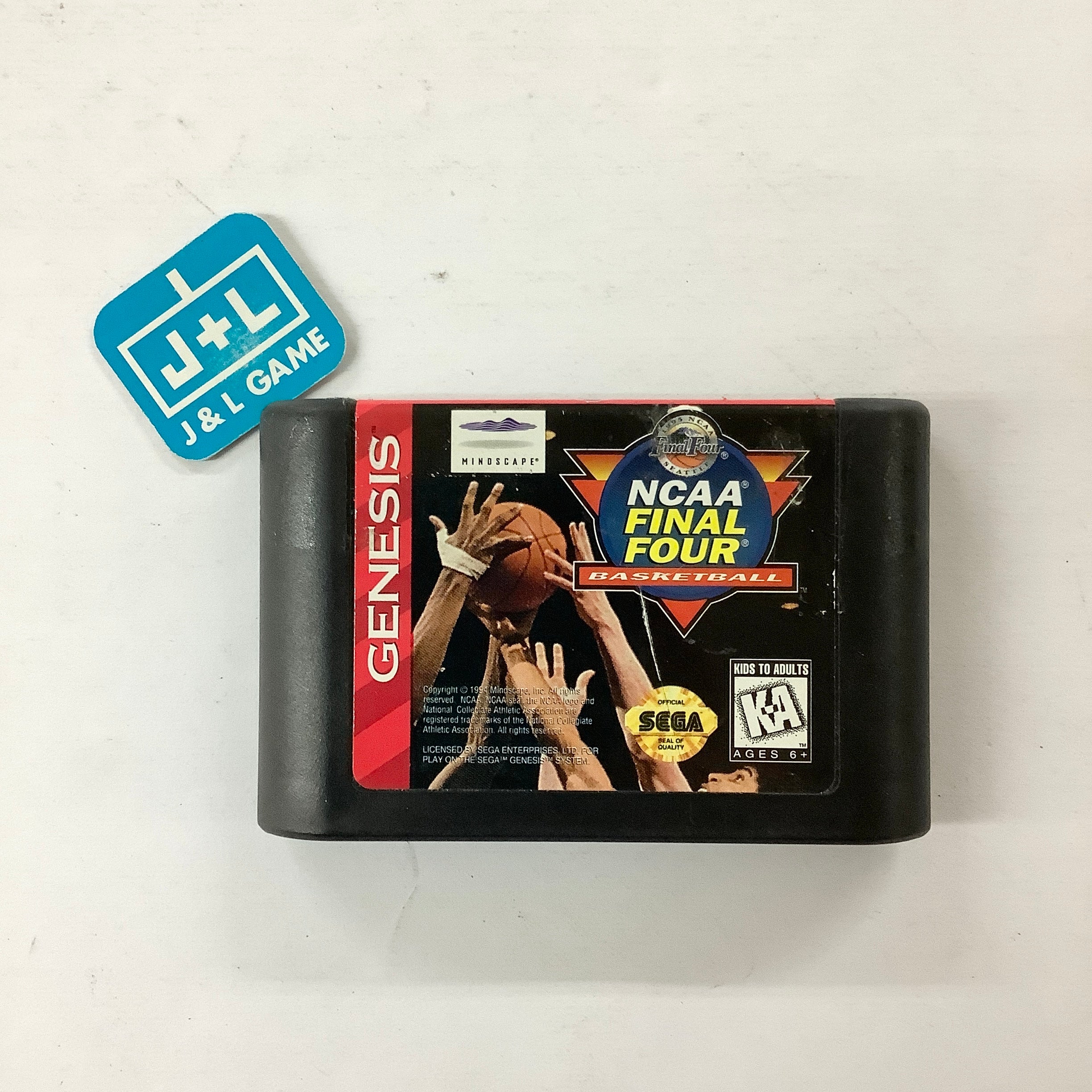 NCAA Final Four Basketball - (SG) SEGA Genesis [Pre-Owned] Video Games Mindscape   