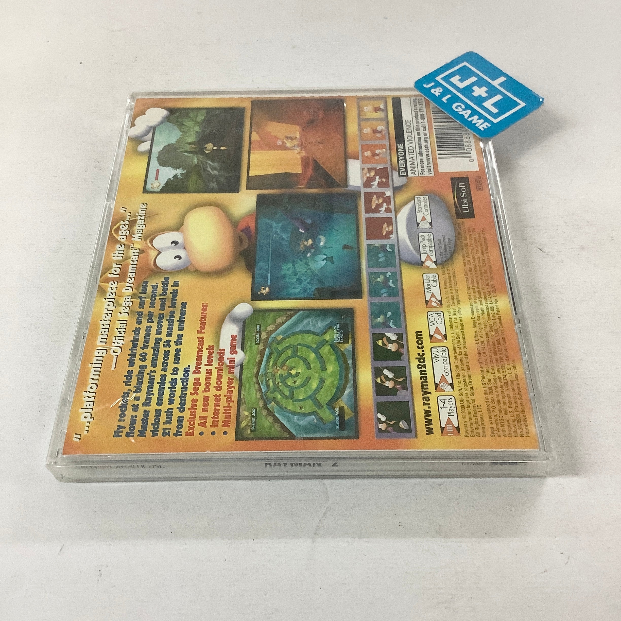 Rayman 2: The Great Escape - (DC) SEGA Dreamcast Video Games Ubisoft   
