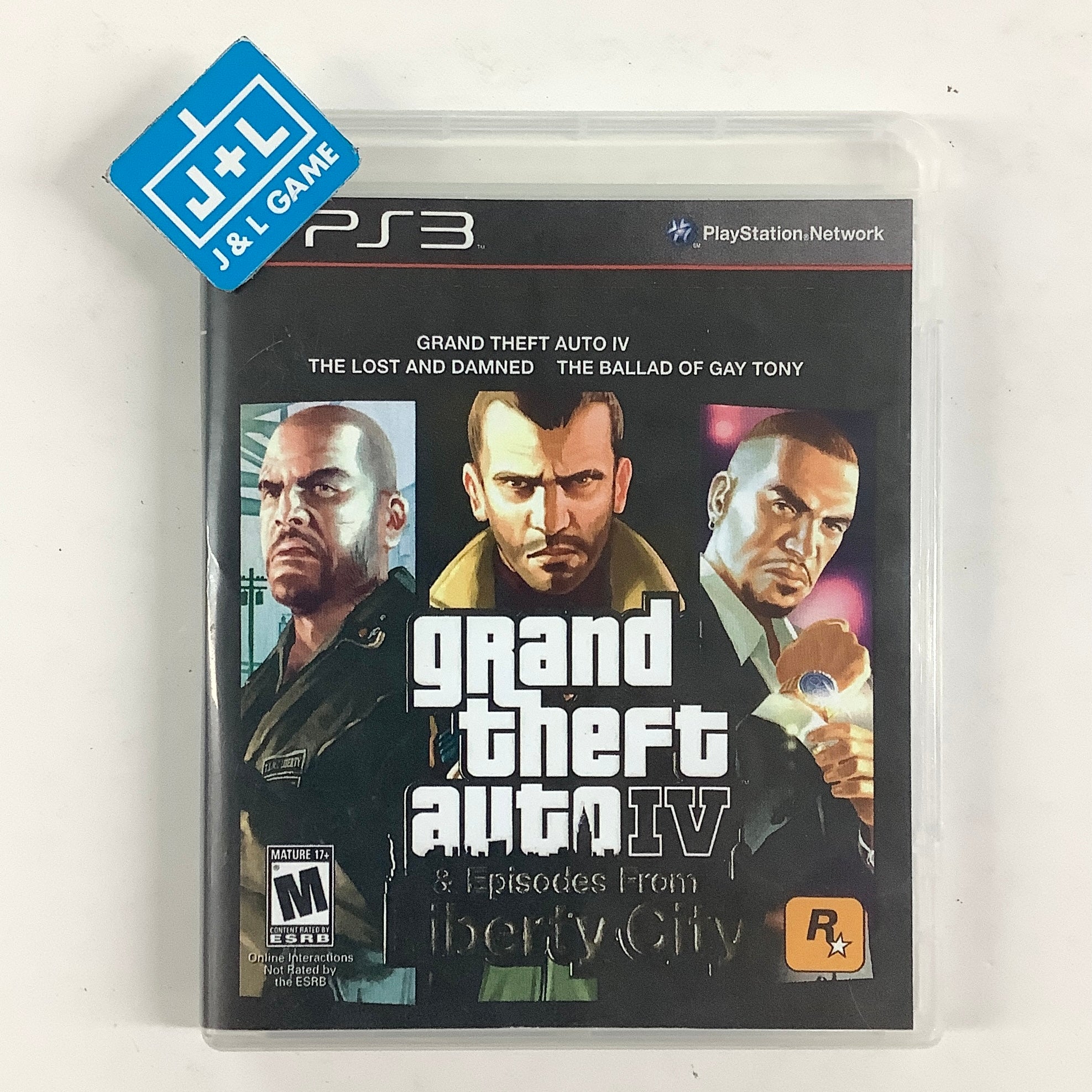 Grand Theft Auto IV & Episodes from Liberty City: The Complete Edition - (PS3) PlayStation 3 [Pre-Owned] Video Games Rockstar Games