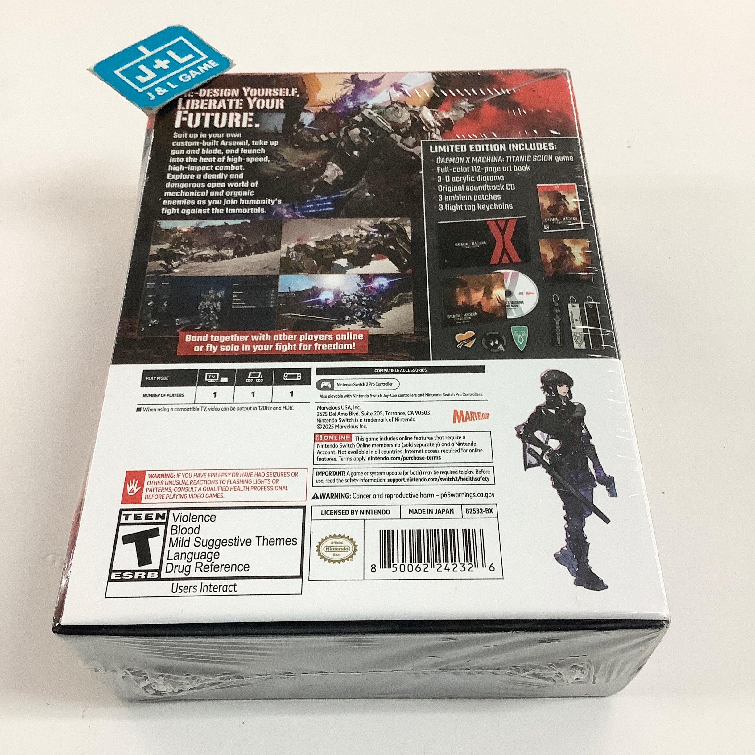 Daemon X Machina: Titanic Scion (Limited Edition) - (NS2) Nintendo Switch 2 Video Games Xseed Games
