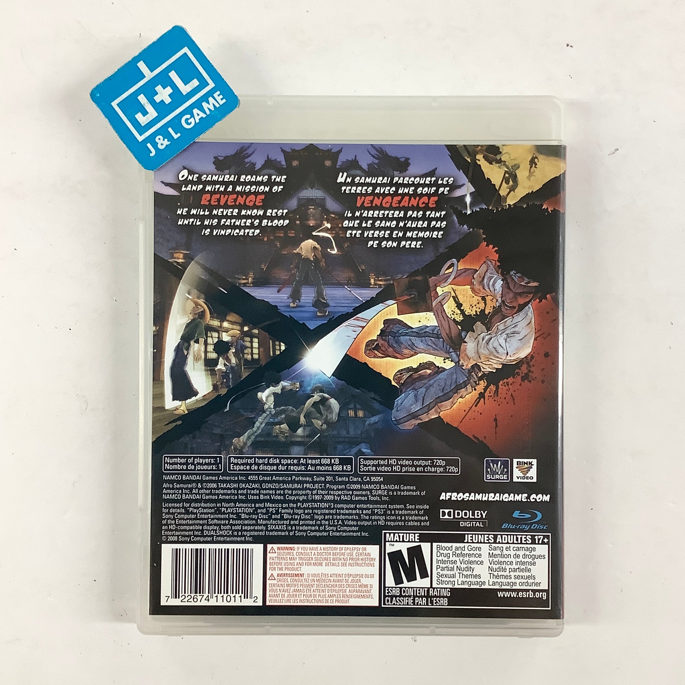 Afro Samurai - (PS3) PlayStation 3 [Pre-Owned]