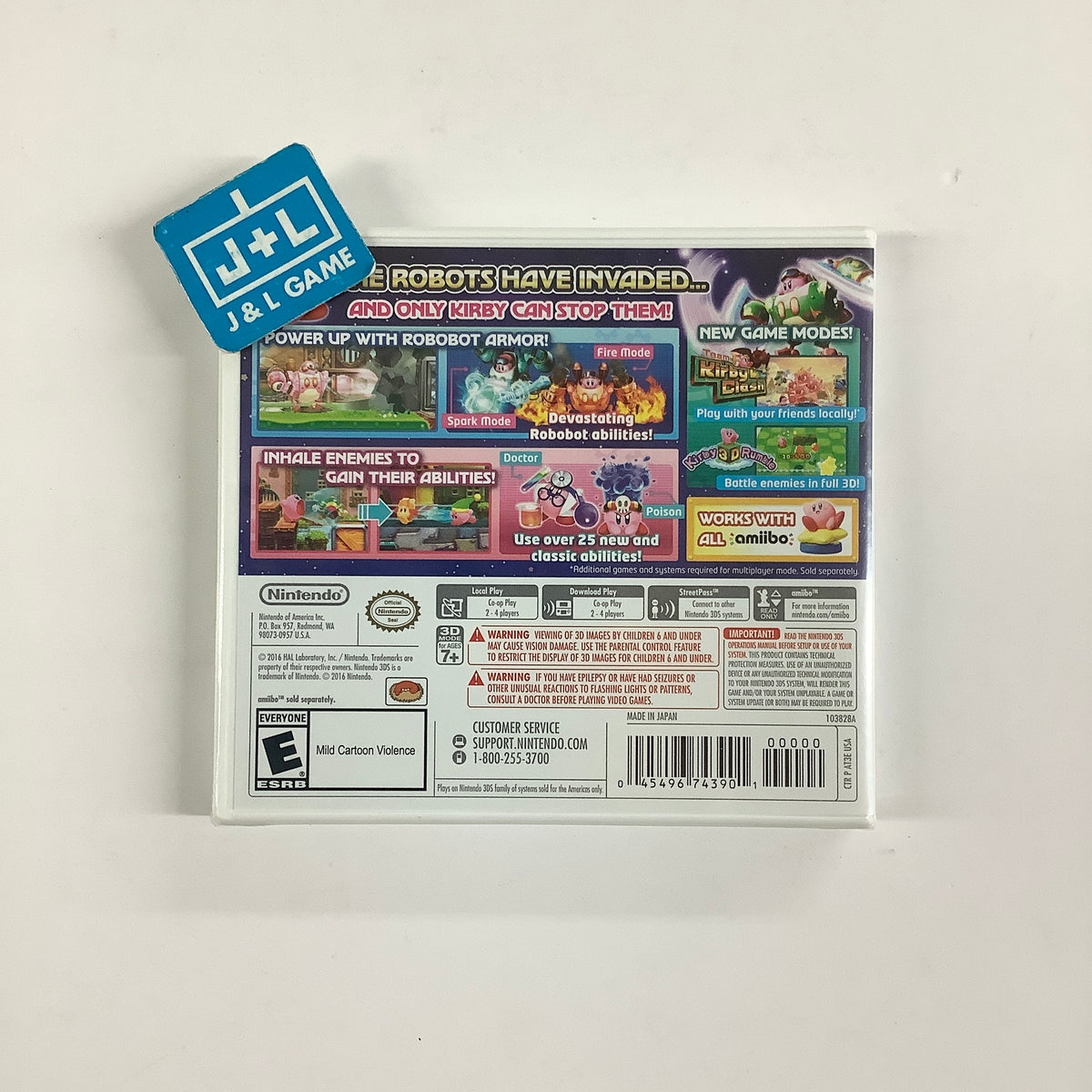 Kirby: Planet Robobot - Nintendo 3DS Video Games Nintendo