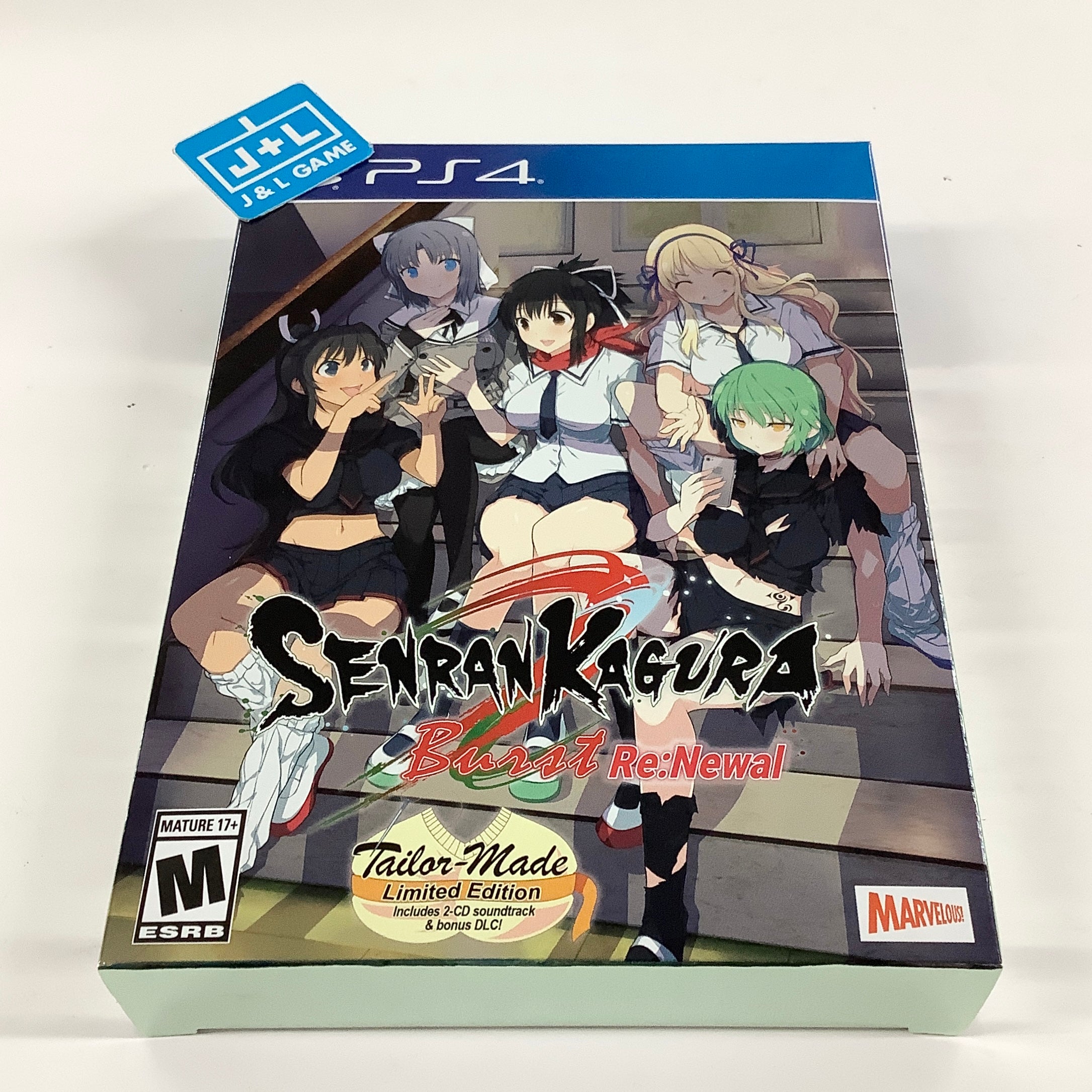 Senran Kagura Burst Re:Newal (At The Seams Edition) - (PS4) PlayStation 4 [Pre-Owned]