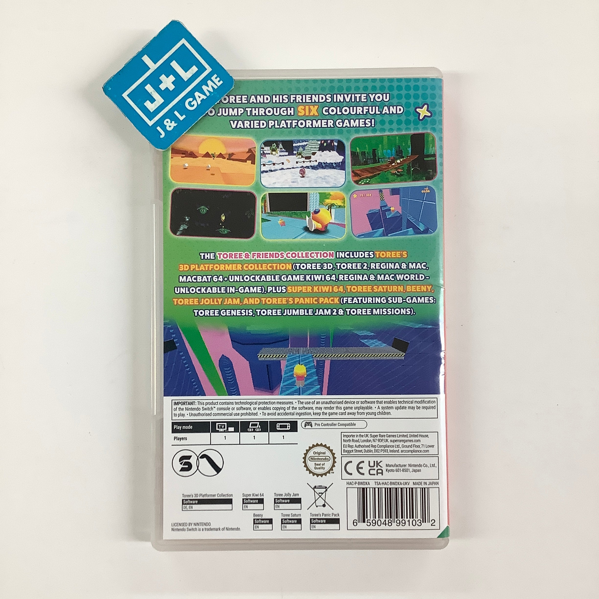 Toree & Friends Collection - (NSW) Nintendo Switch [Pre-Owned] (European Import)