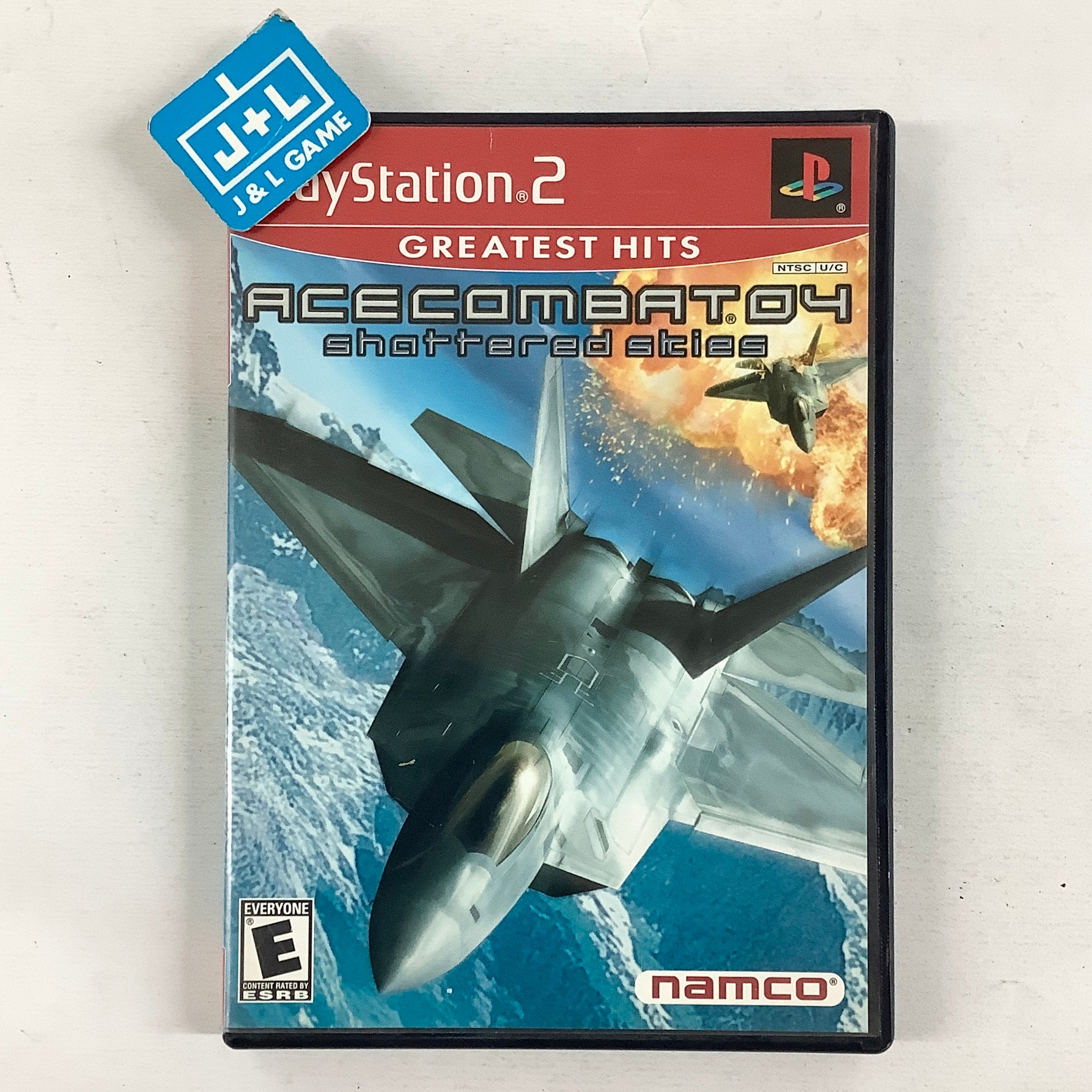 Ace Combat 04: Shattered Skies (Greatest Hits) - (PS2) PlayStation 2 [Pre-Owned] Video Games Namco