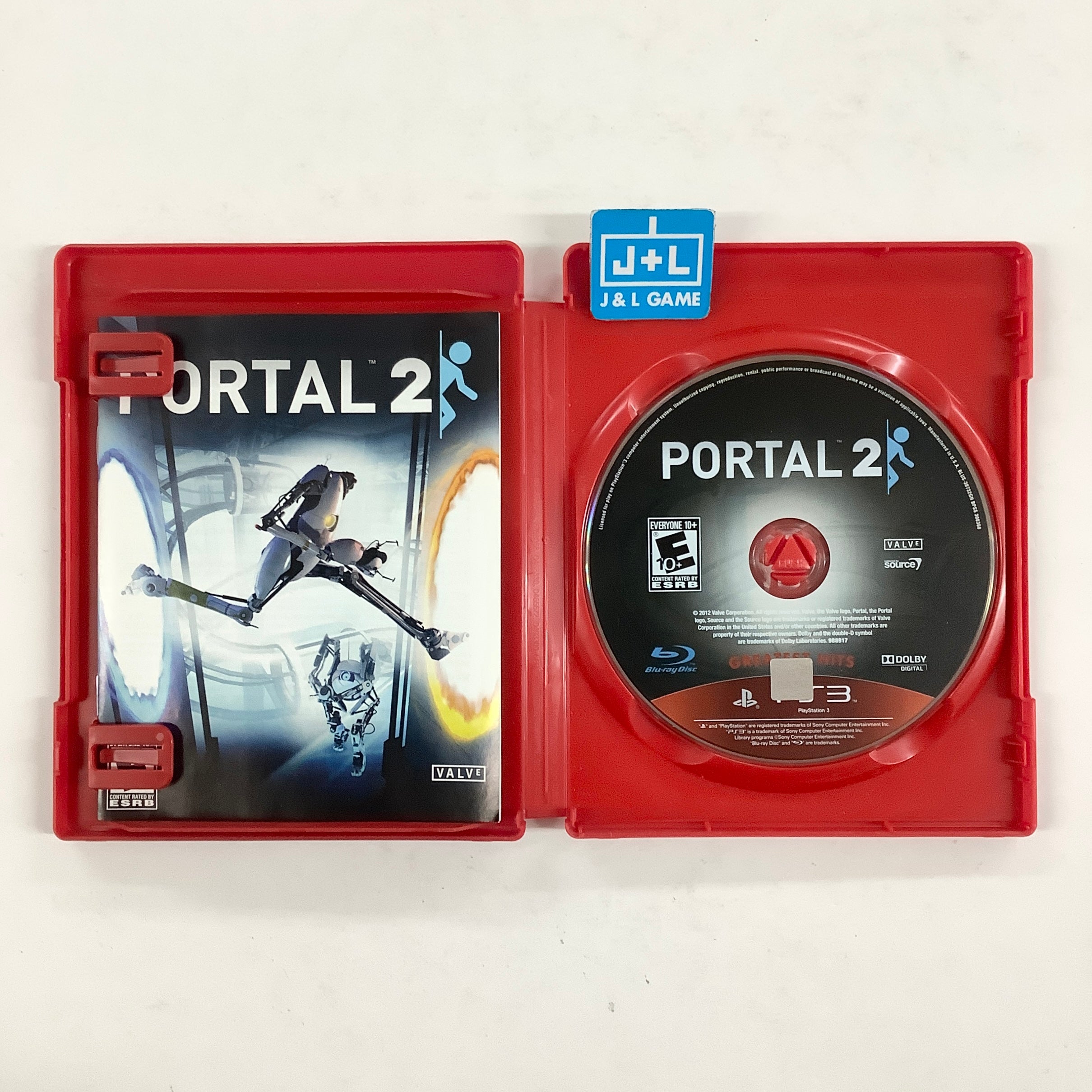 Portal 2 (Greatest Hits) - (PS3) PlayStation 3 [Pre-Owned] Video Games Valve Software