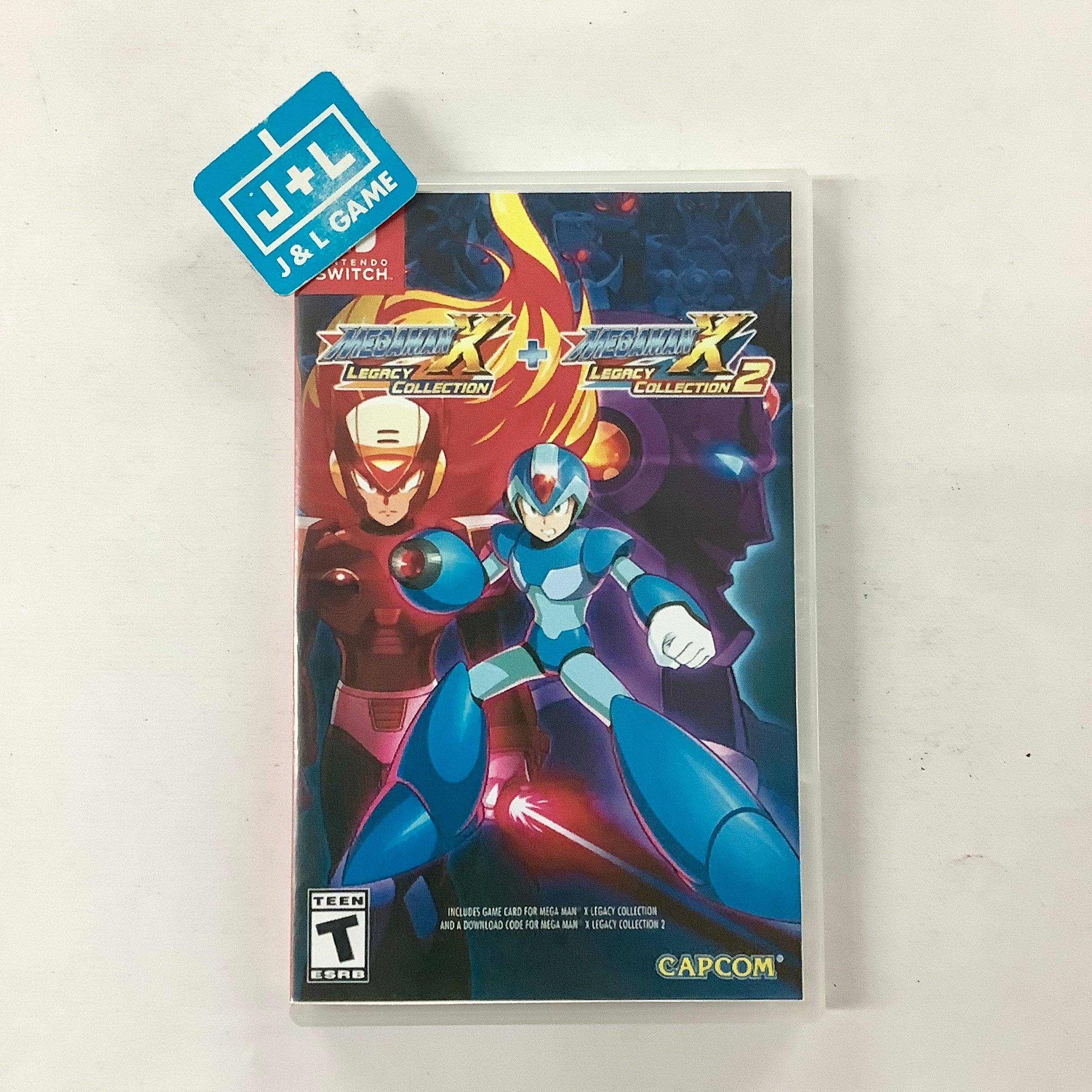 Mega Man X Legacy Collection 1+2 - (NSW) Nintendo Switch [Pre-Owned] Video Games Capcom   