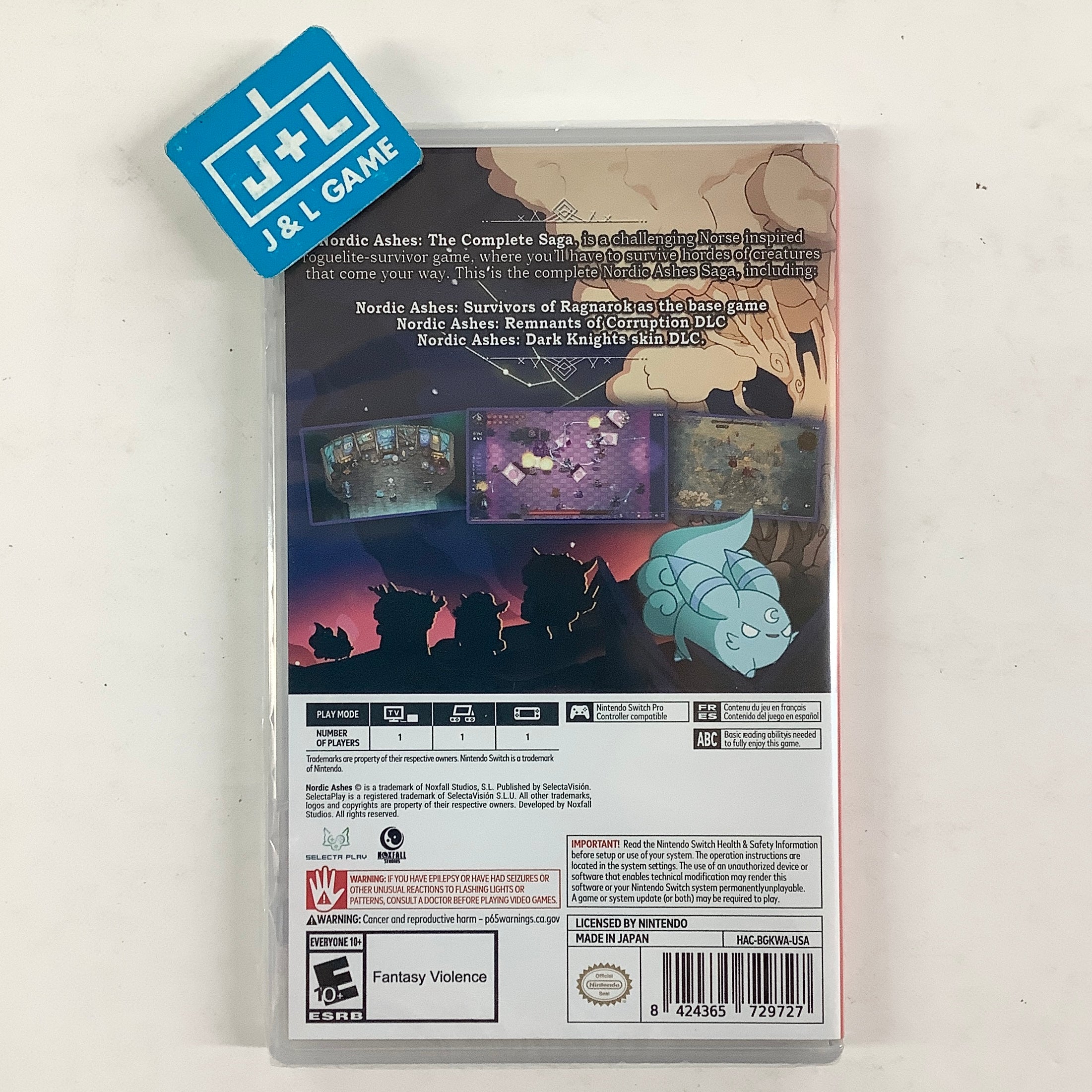 Nordic Ashes: The Complete Saga - (NSW) Nintendo Switch Video Games Selecta Play