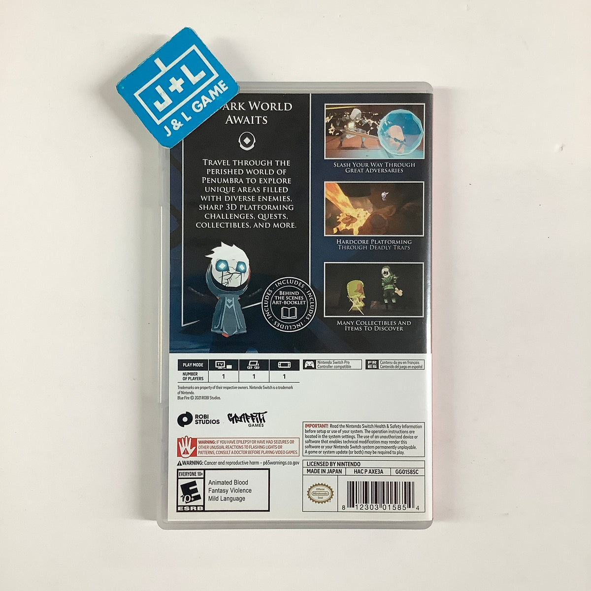 Blue Fire - (NSW) Nintendo Switch [Pre-Owned] Video Games Graffiti Games