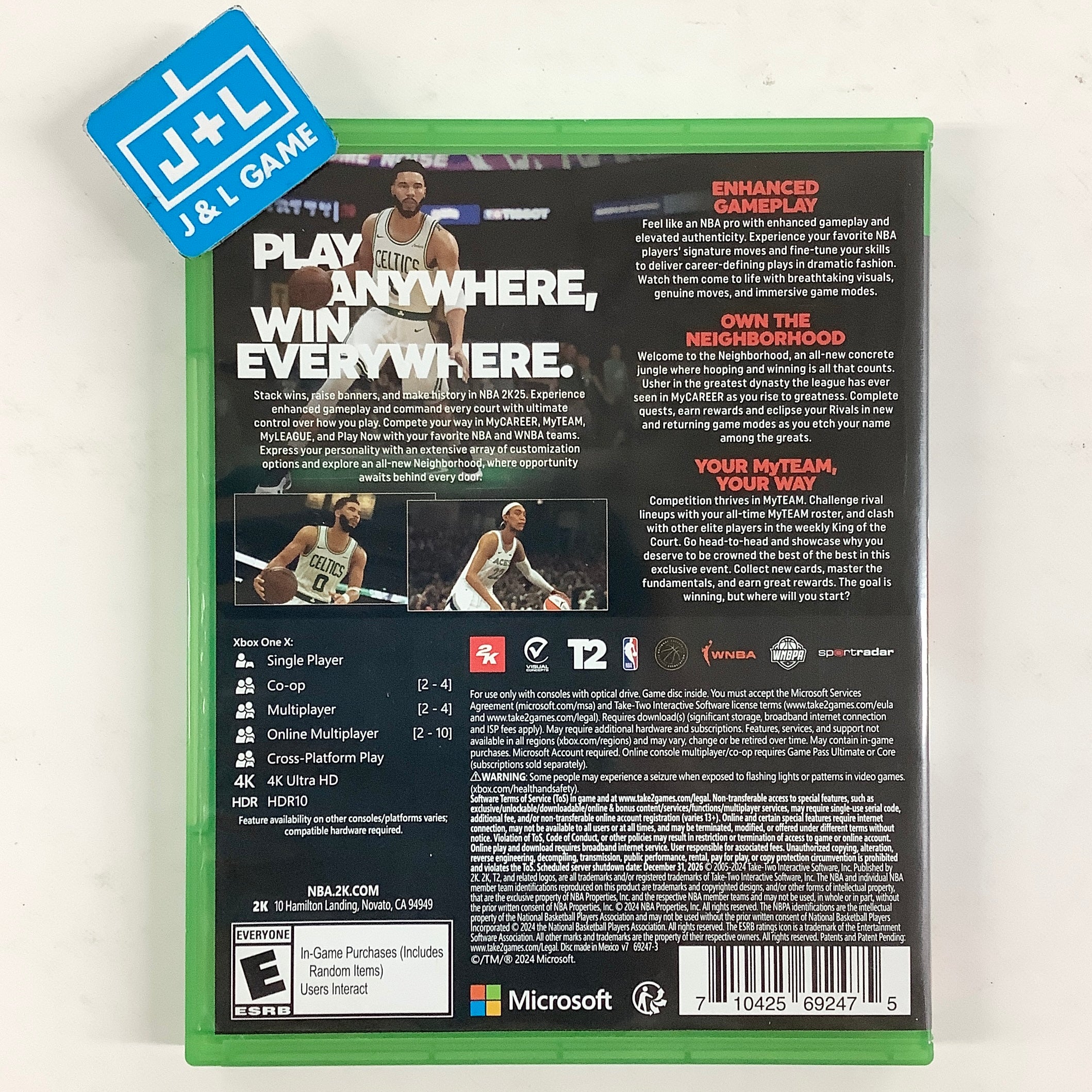 NBA 2K25 - (XB1) Xbox One [Pre-Owned] Video Games 2K Games