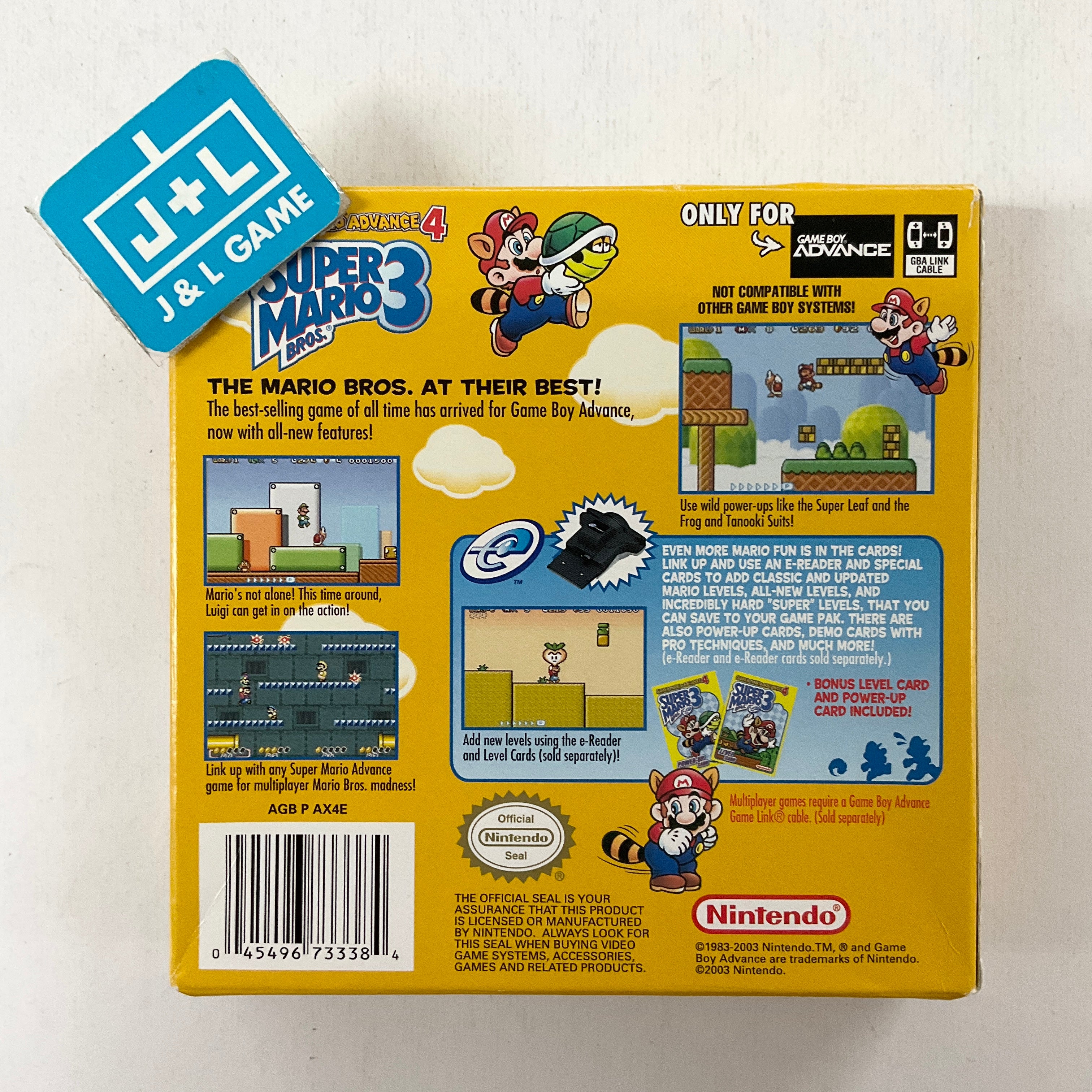 Super Mario Advance 4: Super Mario Bros. 3 - (GBA) Game Boy Advance [Pre-Owned] Video Games Nintendo