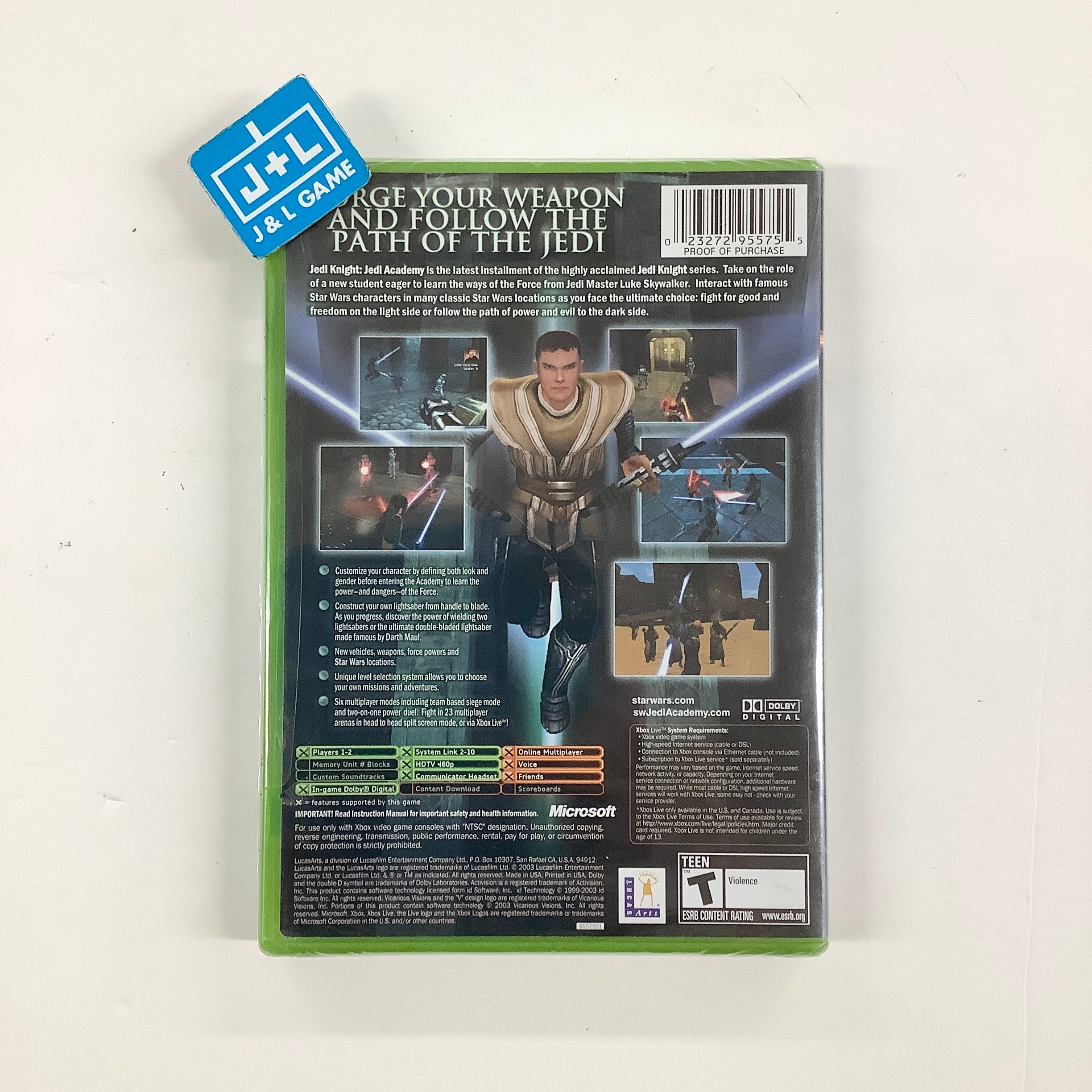 Star Wars Jedi Knight: Jedi Academy - Xbox