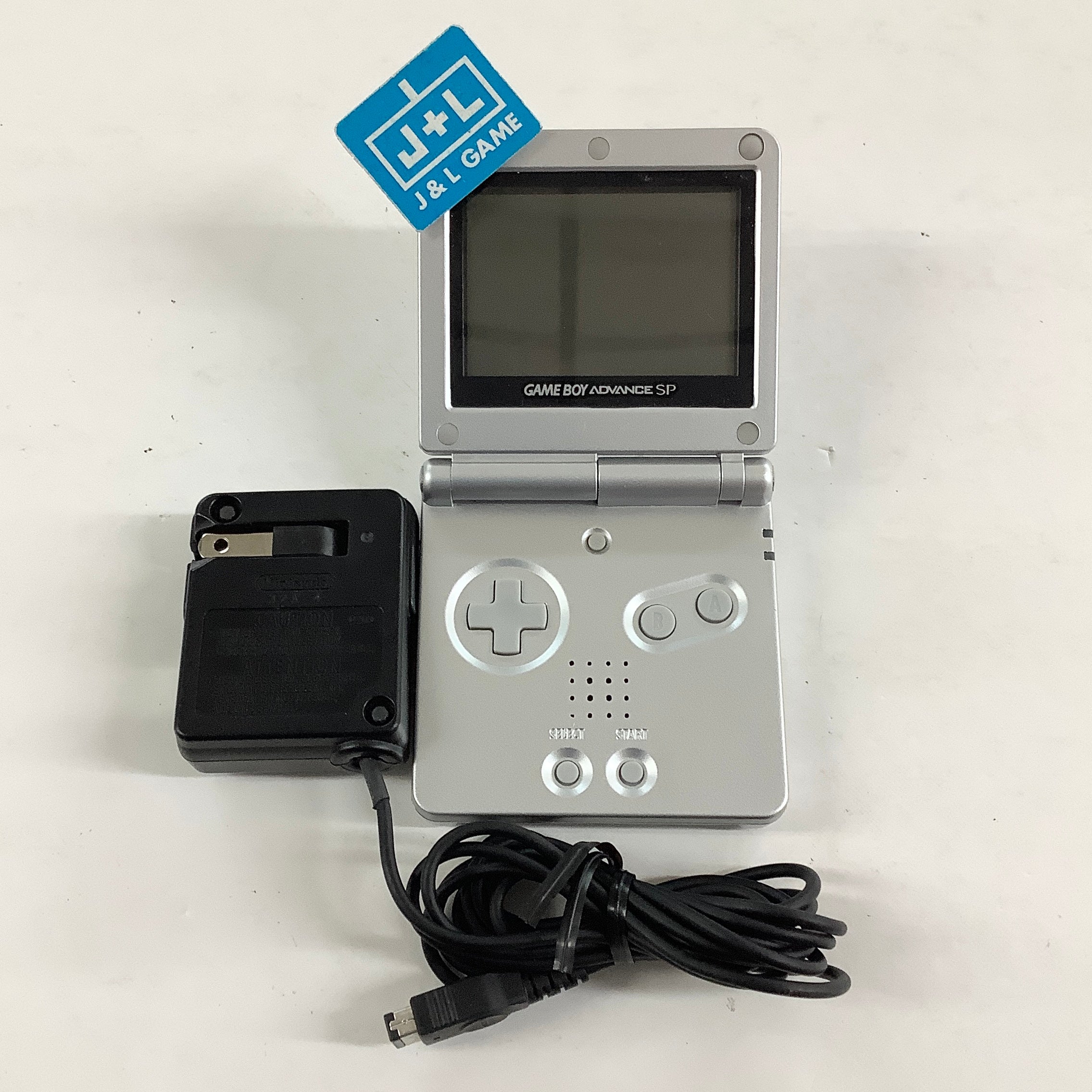 Nintendo Game Boy Advance SP Console AGS-001 (Silver) - (GBA) Game Boy Advance SP [Pre-Owned] Consoles Nintendo