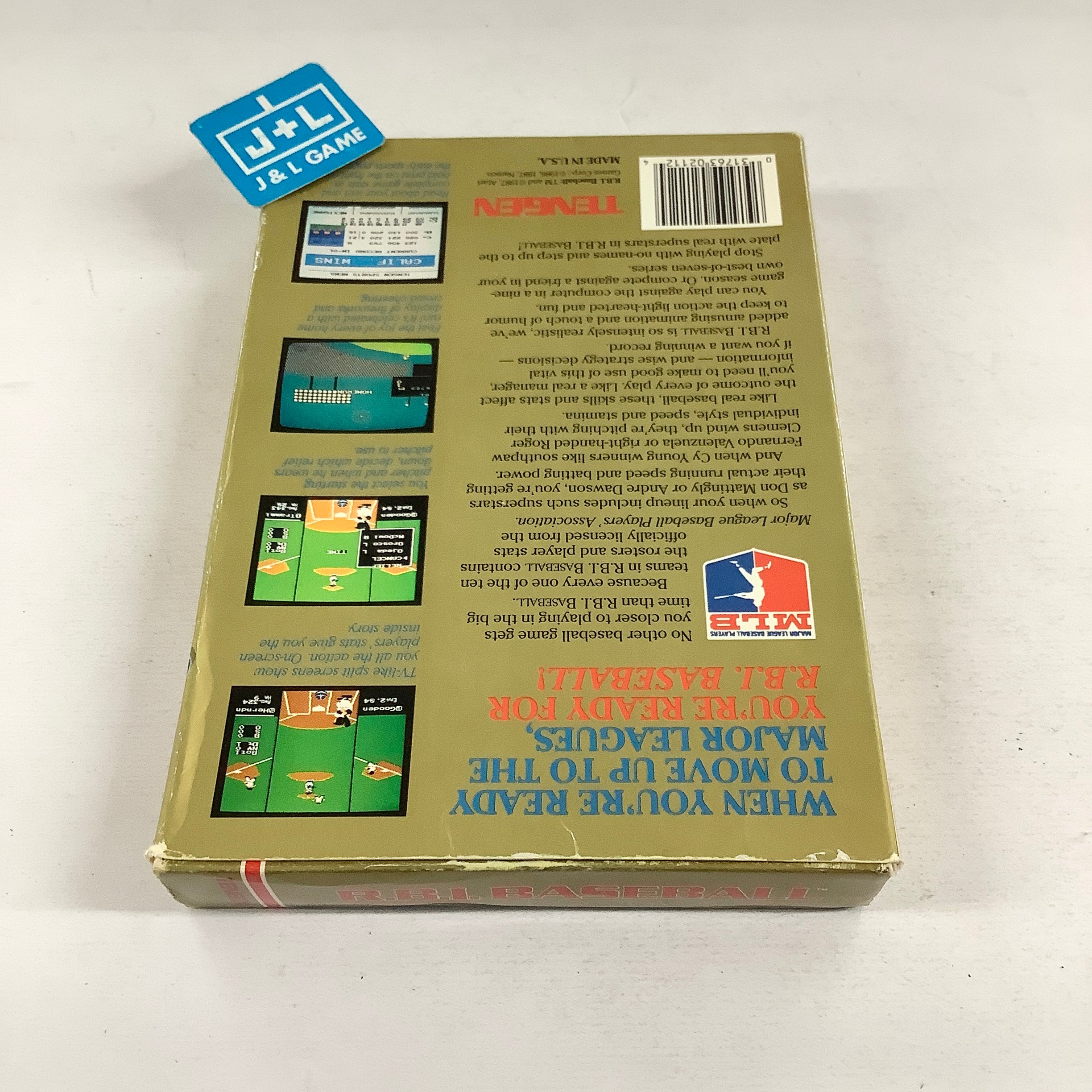 R.B.I. Baseball (Unlicensed) - (NES) Nintendo Entertainment System [Pre-Owned] Video Games Tengen
