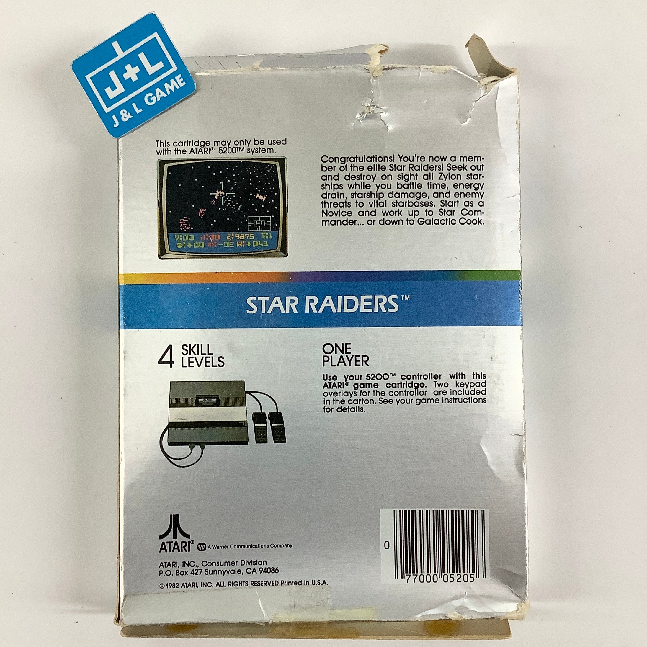Star Raiders - (A52) Atari 5200 [Pre-Owned] Video Games Atari