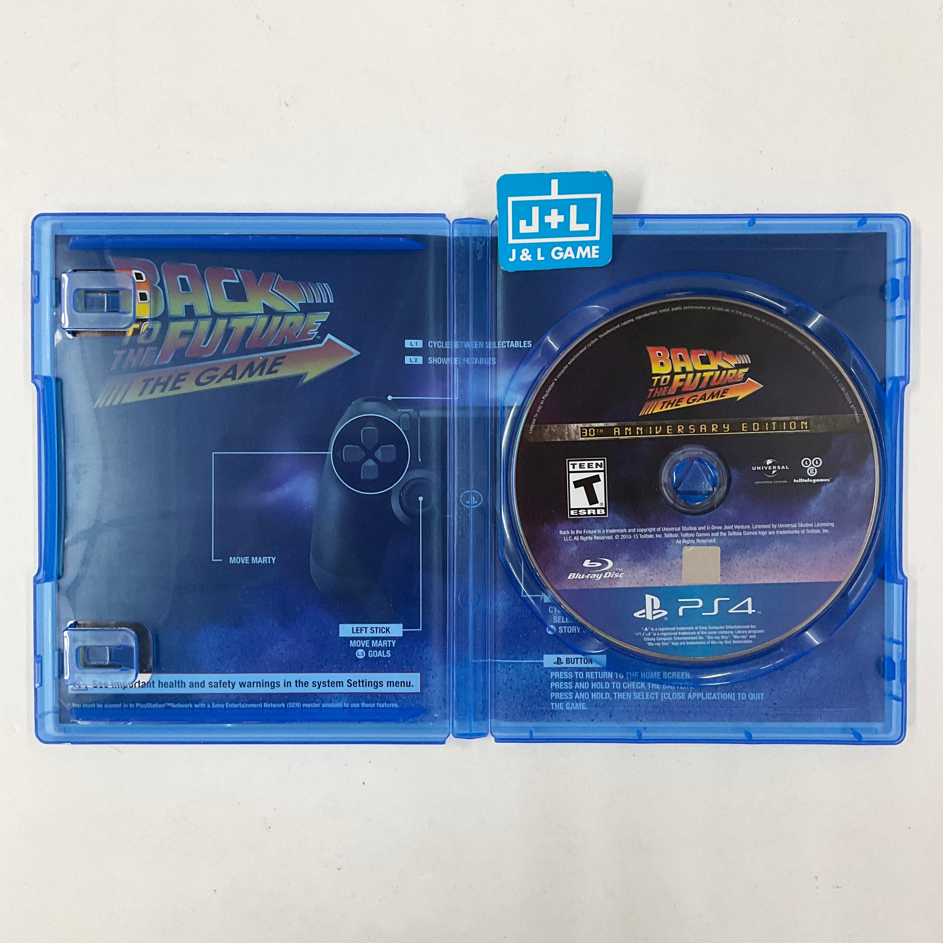 Back to the Future: The Game (30th Anniversary Edition) - (PS4) PlayStation 4 [Pre-Owned] Video Games Telltale Games