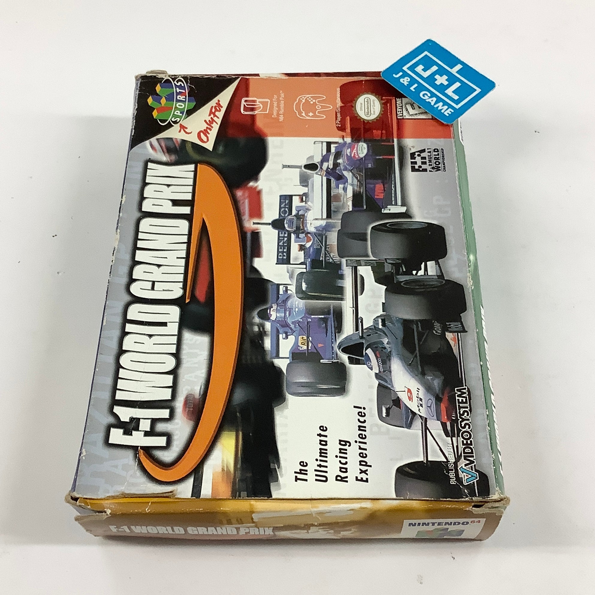 F-1 World Grand Prix - (N64) Nintendo 64 [Pre-Owned]