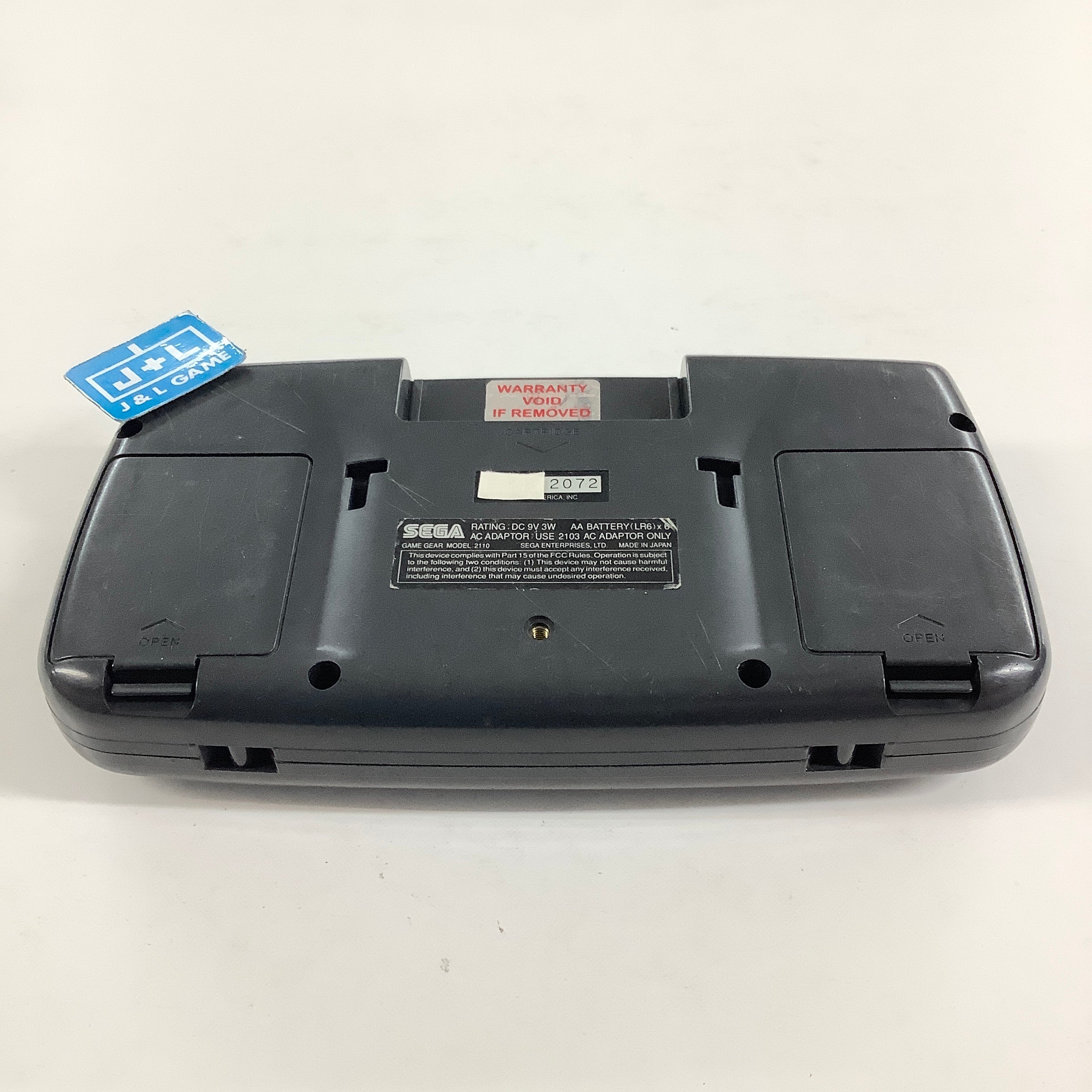 Sega Game Gear Portable Video Game System (Black) - (SGG) SEGA GameGear [Pre-Owned] Consoles SEGA