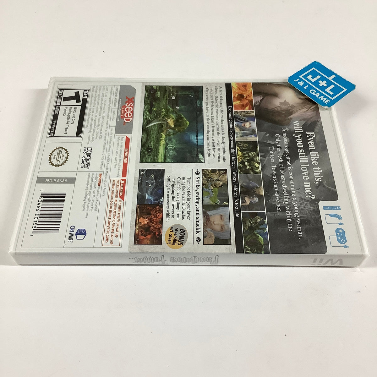 Pandora's Tower - Nintendo Wii Video Games Xseed Games