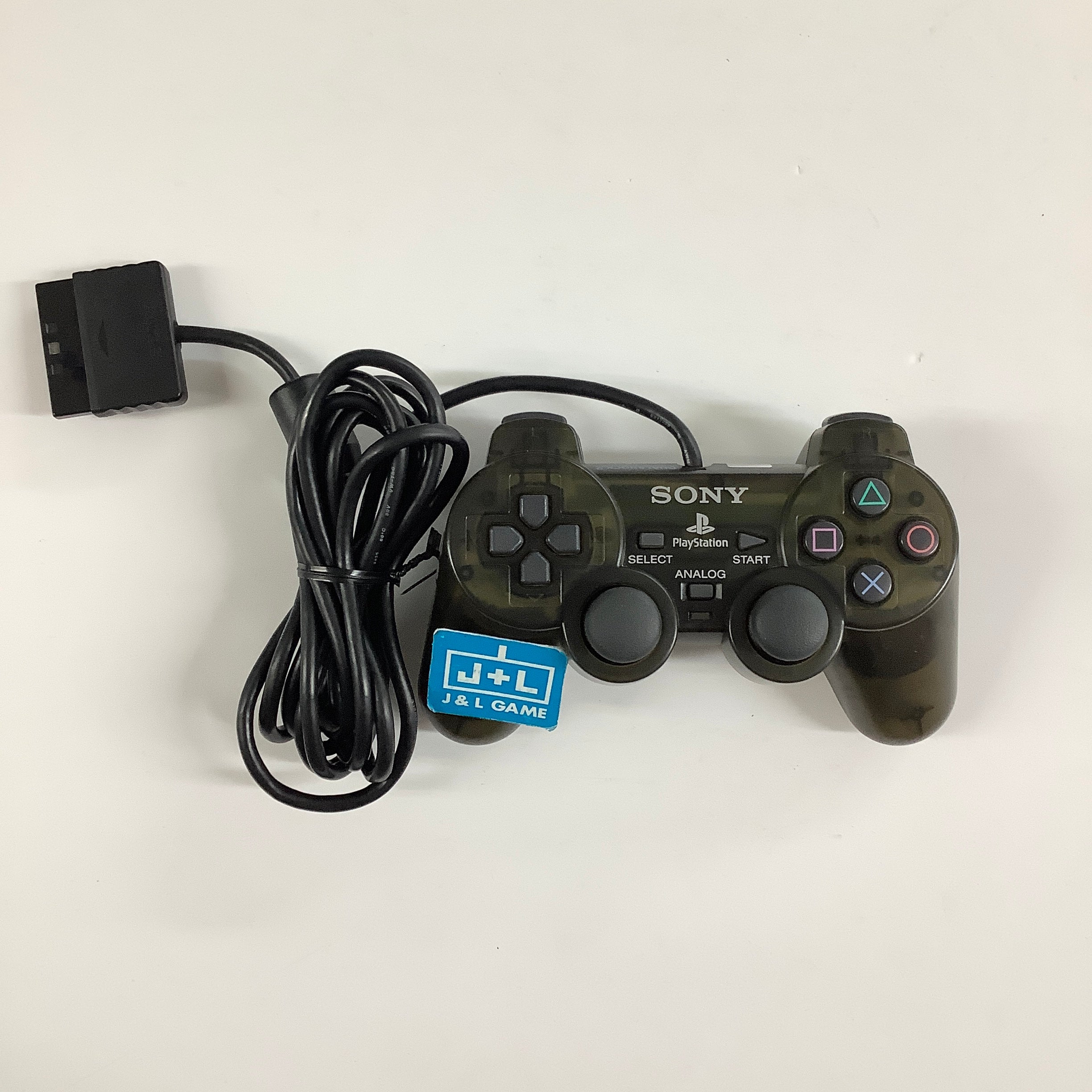 Sony DualShock 2 Controller (Smoke Black) - (PS2) PlayStation 2 [Pre-Owned]