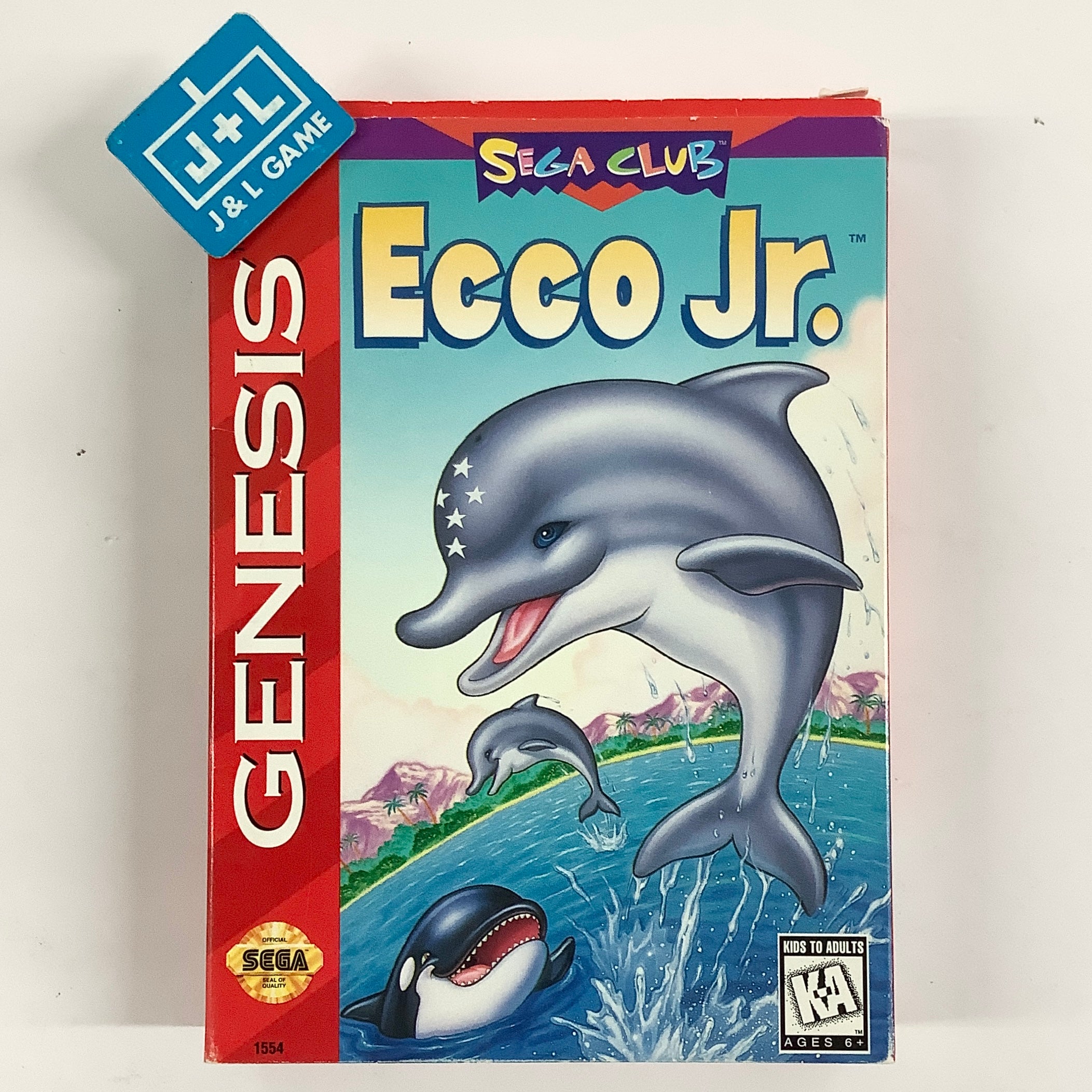 Ecco Jr. - (SG) SEGA Genesis [Pre-Owned] Video Games Sega