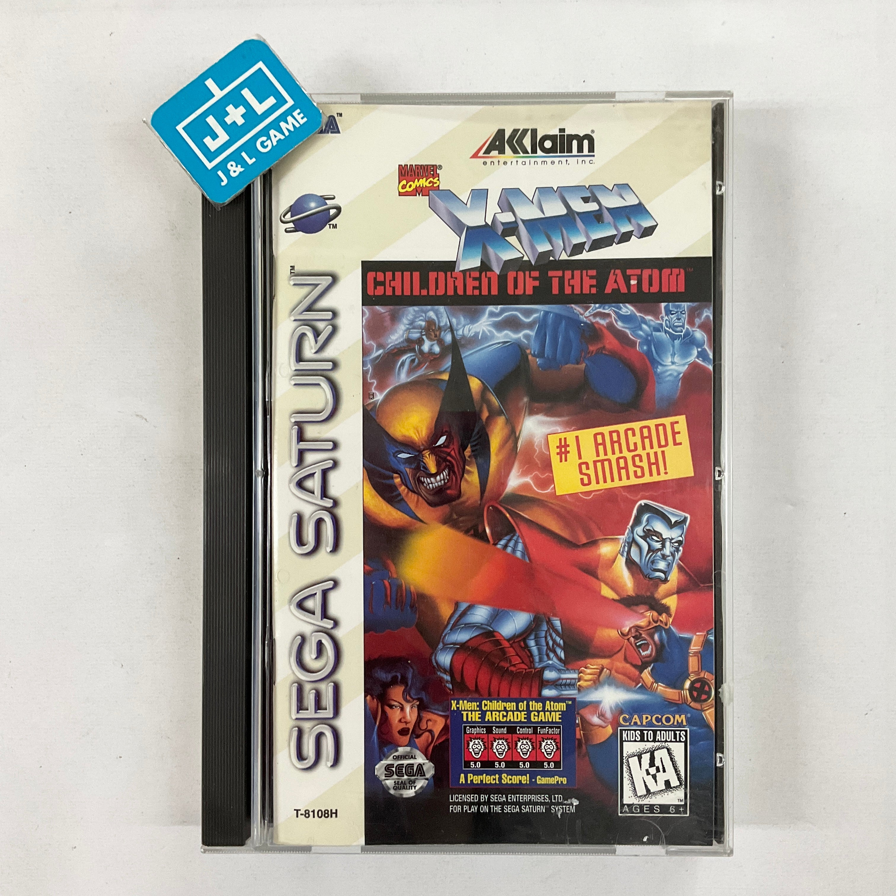 X-men: Children of the Atom - (SS) Sega Saturn [Pre-Owned
