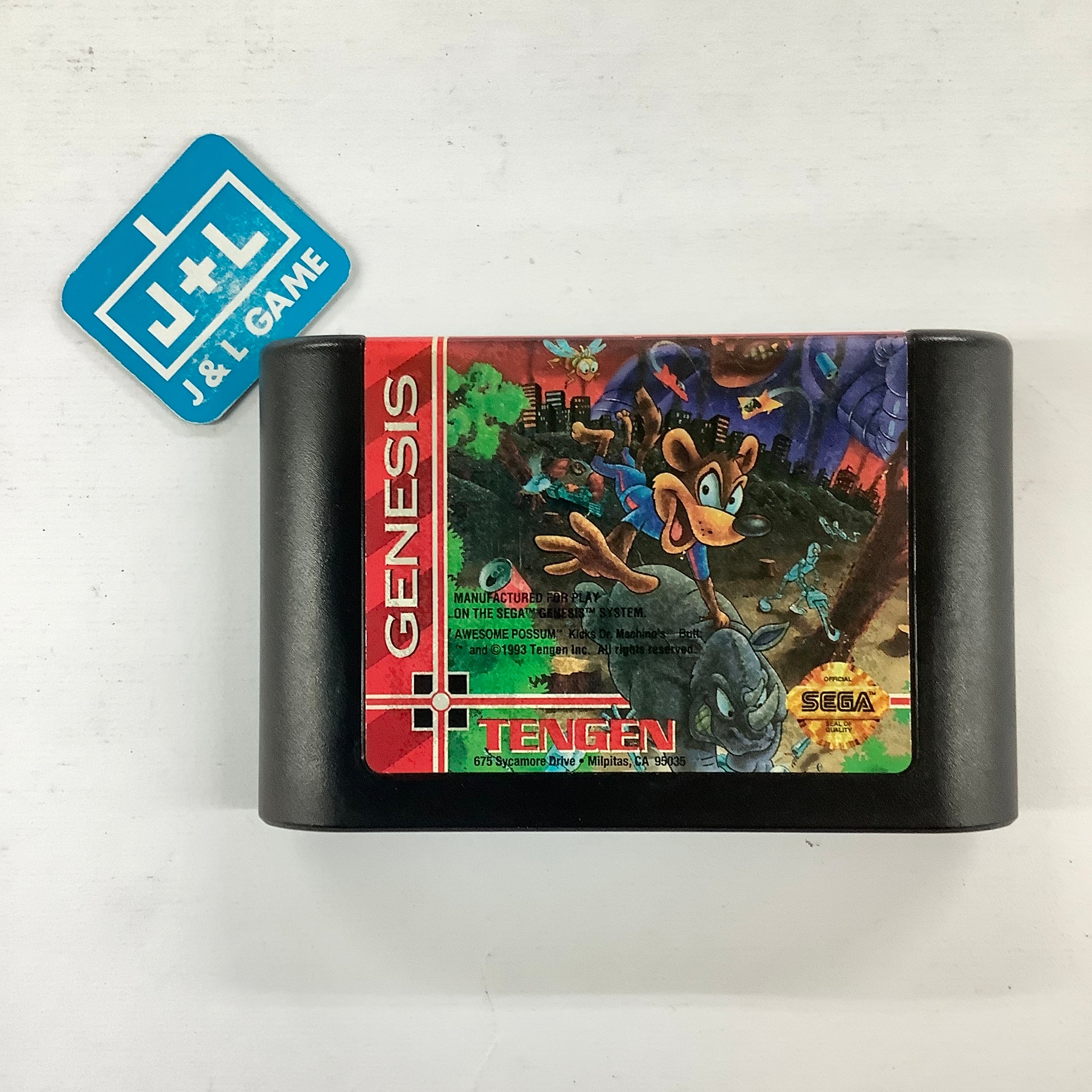 Awesome Possum - (SG) SEGA Genesis [Pre-Owned] Video Games Tengen   