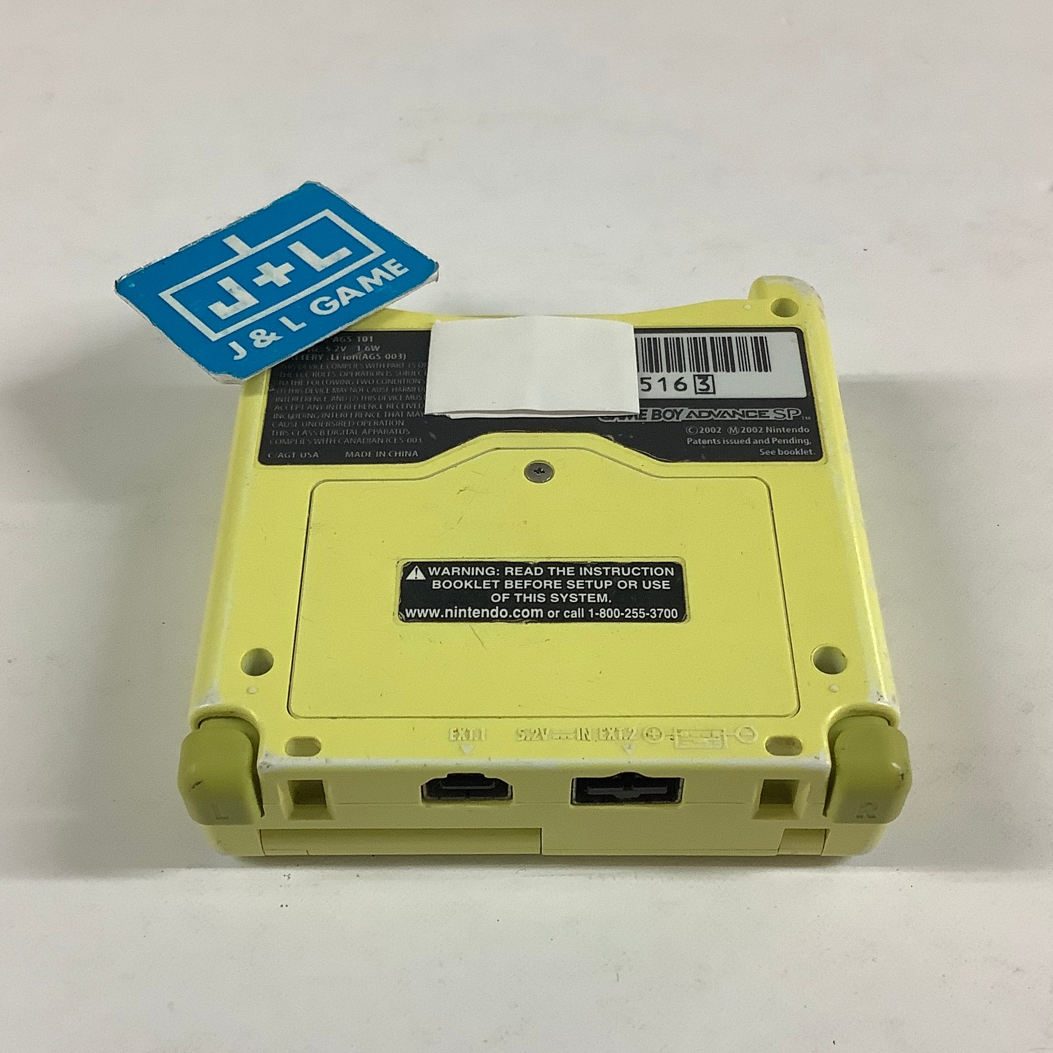 Nintendo Game Boy Advance SP Console AGS - 101 (SpongeBob SquarePants) - (GBA) Game Boy Advance SP [Pre-Owned]