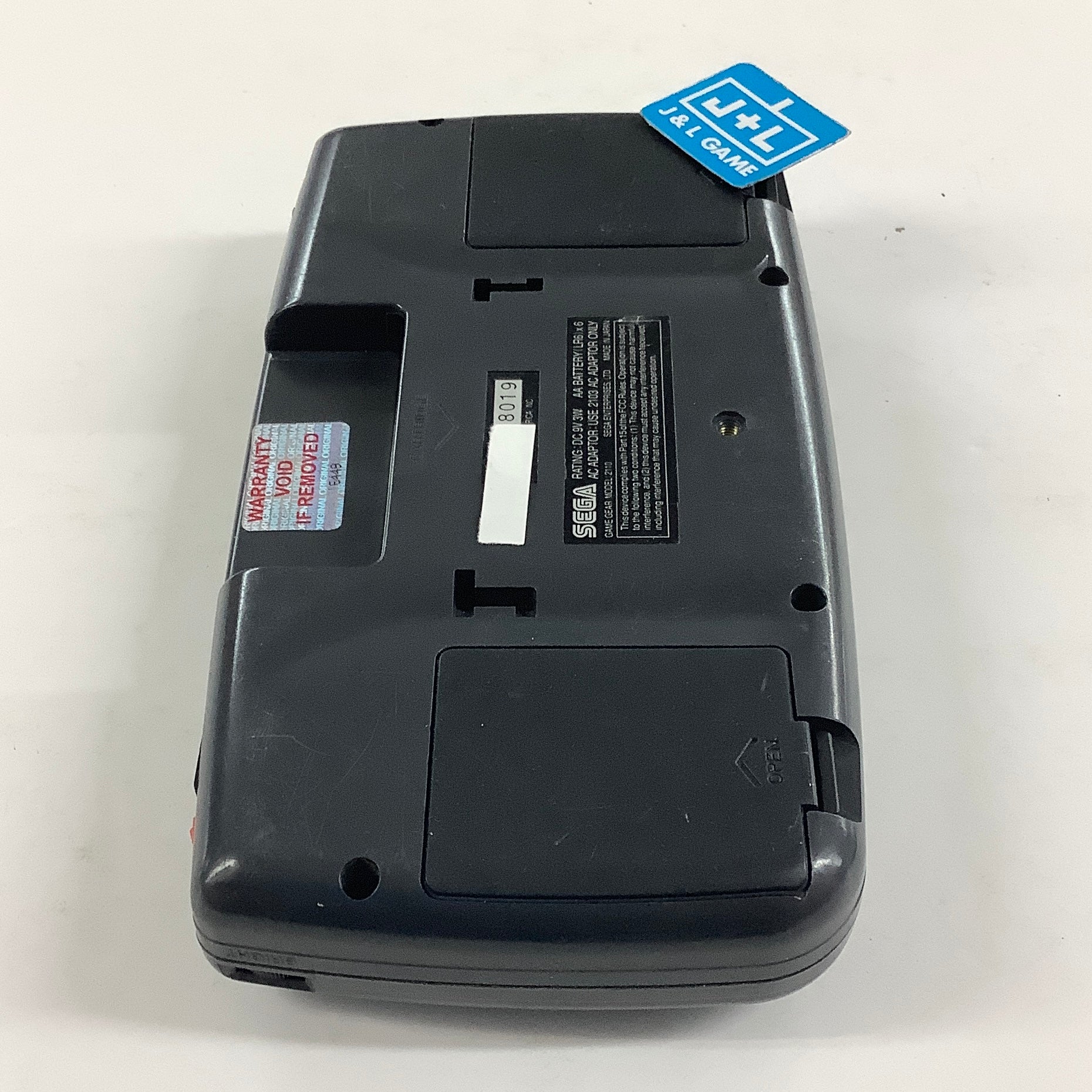 Sega Game Gear Portable Video Game System (Black) - (SGG) SEGA GameGear [Pre-Owned]