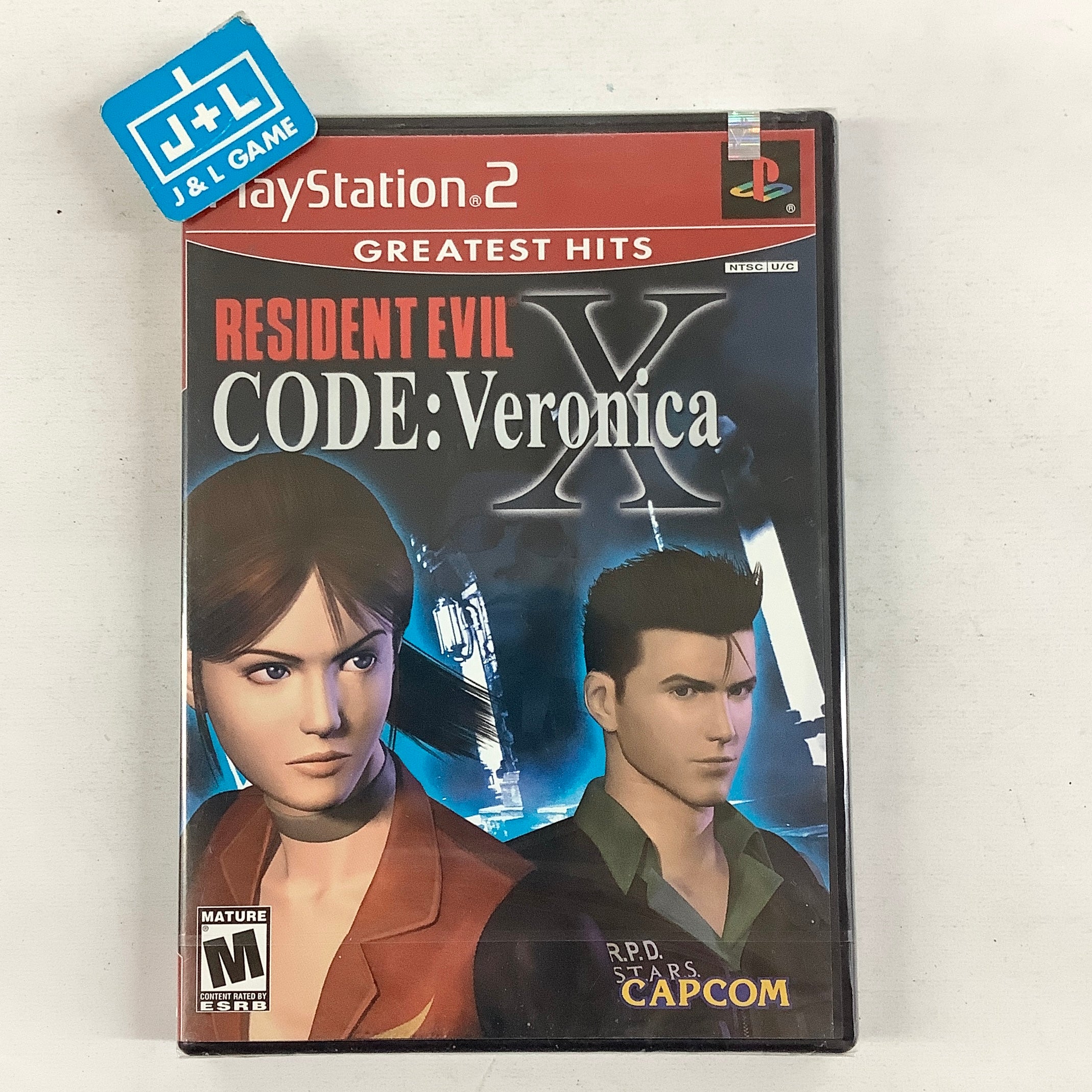 Resident Evil Code: Veronica X (Greatest Hits) - (PS2) PlayStation 2 Video Games Capcom